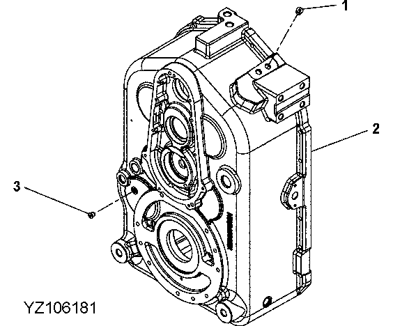 YZ106181 SERVICE KIT FOR TORQUE CONVERTER HOUSING ASSEMBLY