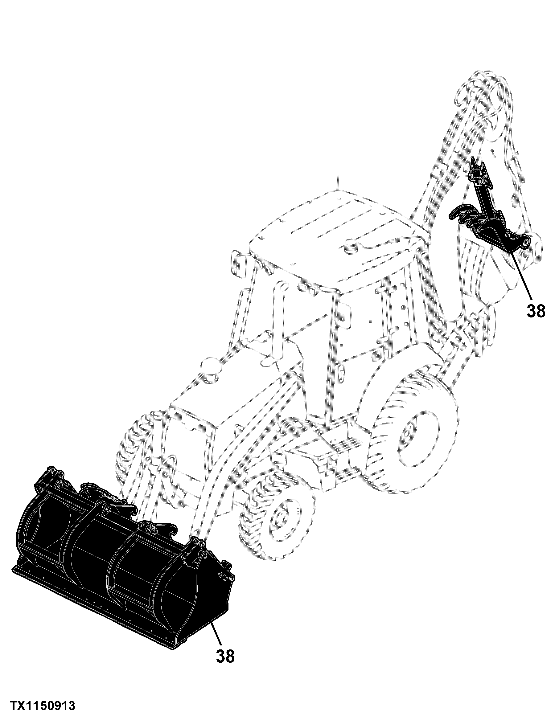 410K Backhoe Loader (Engine 4045HT063, 4045HT073)(PIN: 1T0410KX_ _E219607 - E277405)