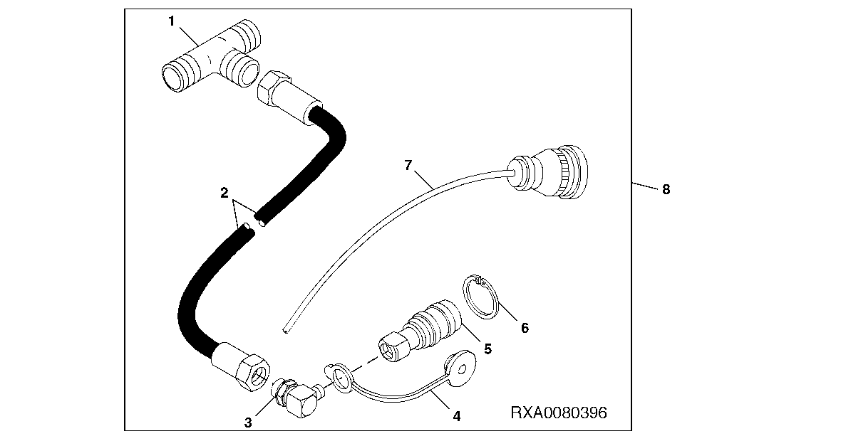 IMPLEMENT CONTROL KIT, SINGLE LEVER AND LIFT ASSIST