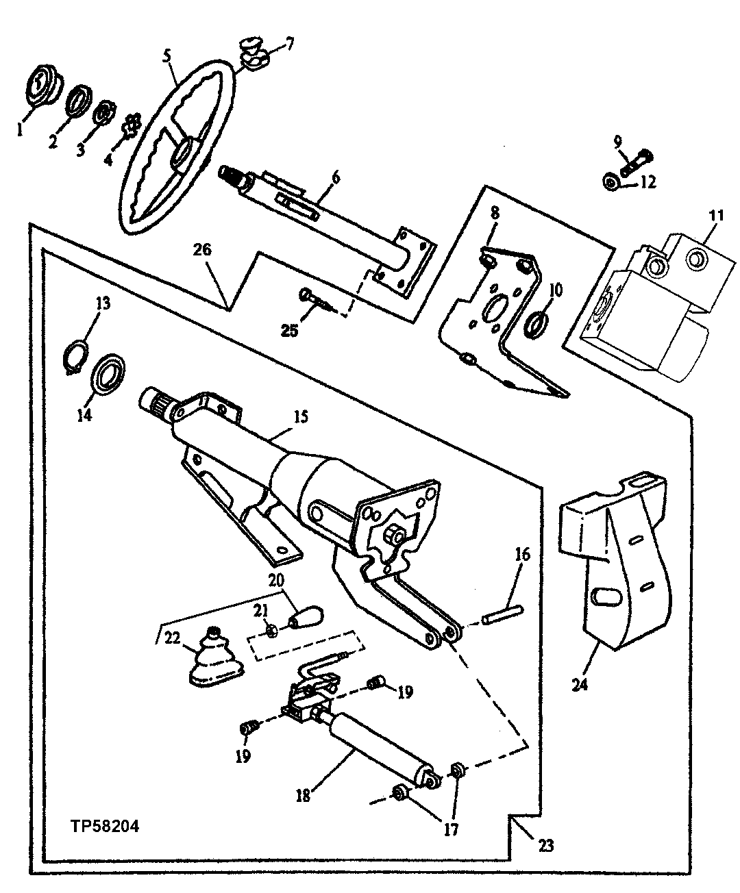 Steering Valve, Steering Wheel and Steering Column