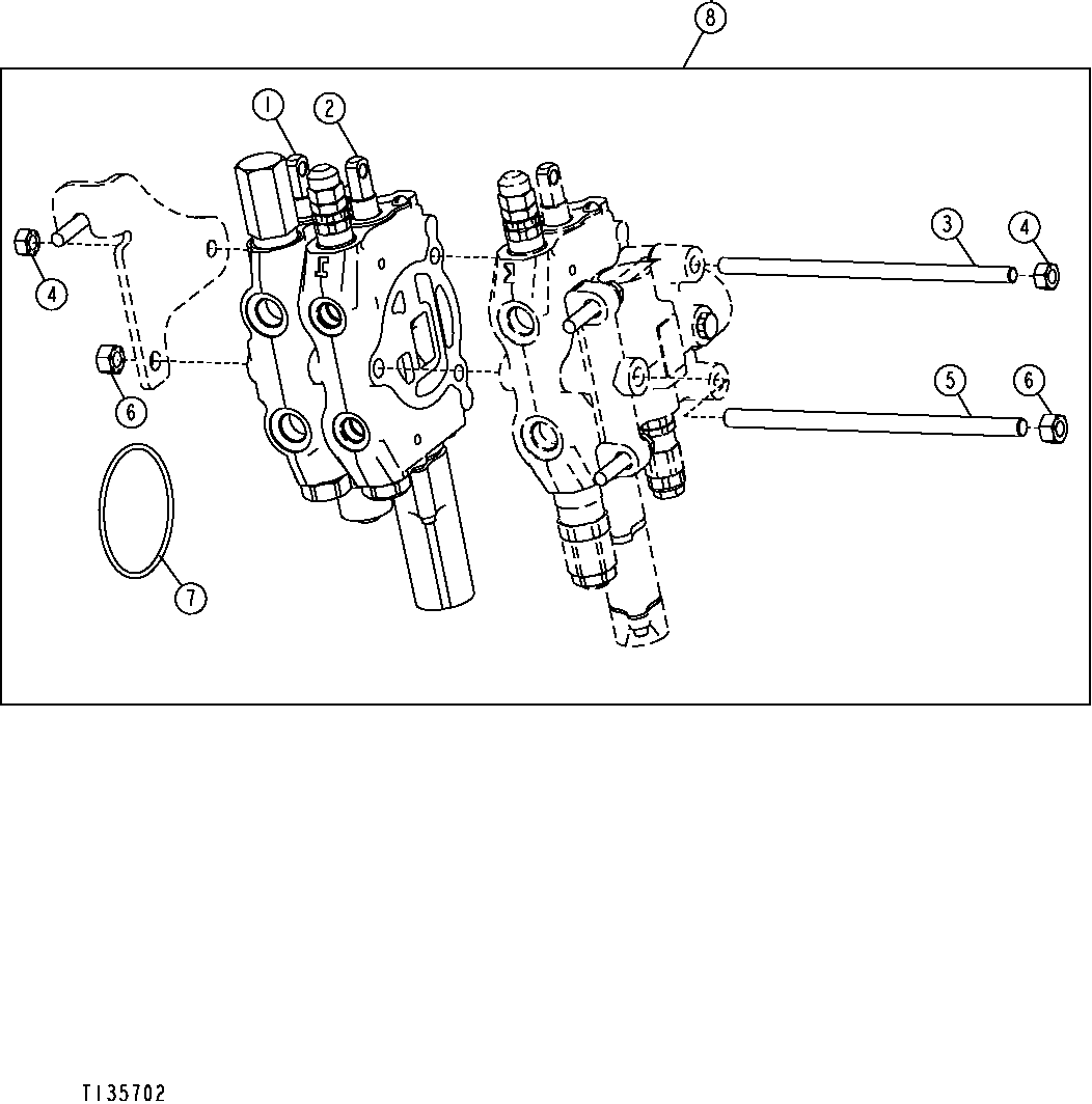 Auxiliary Valve Kit (Loader Valve) ( - 913416)