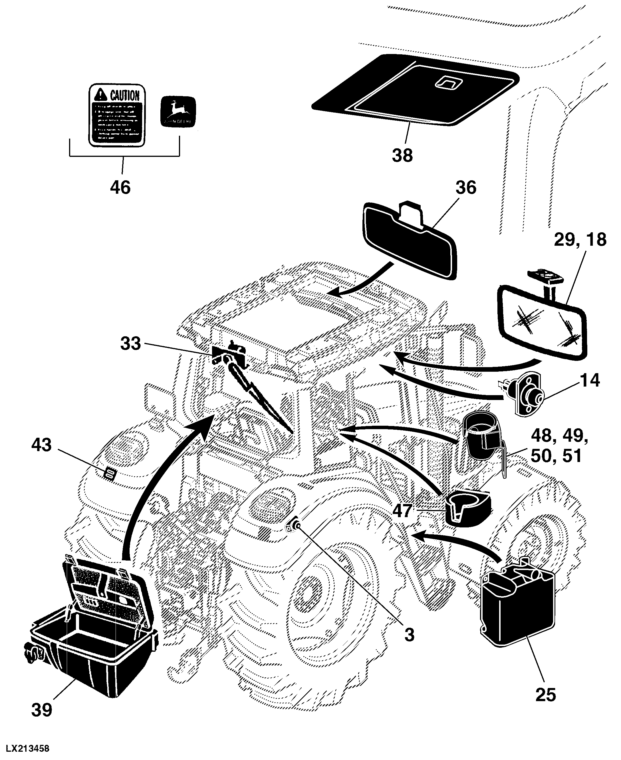 93 Operators Station, Controls And Accessories