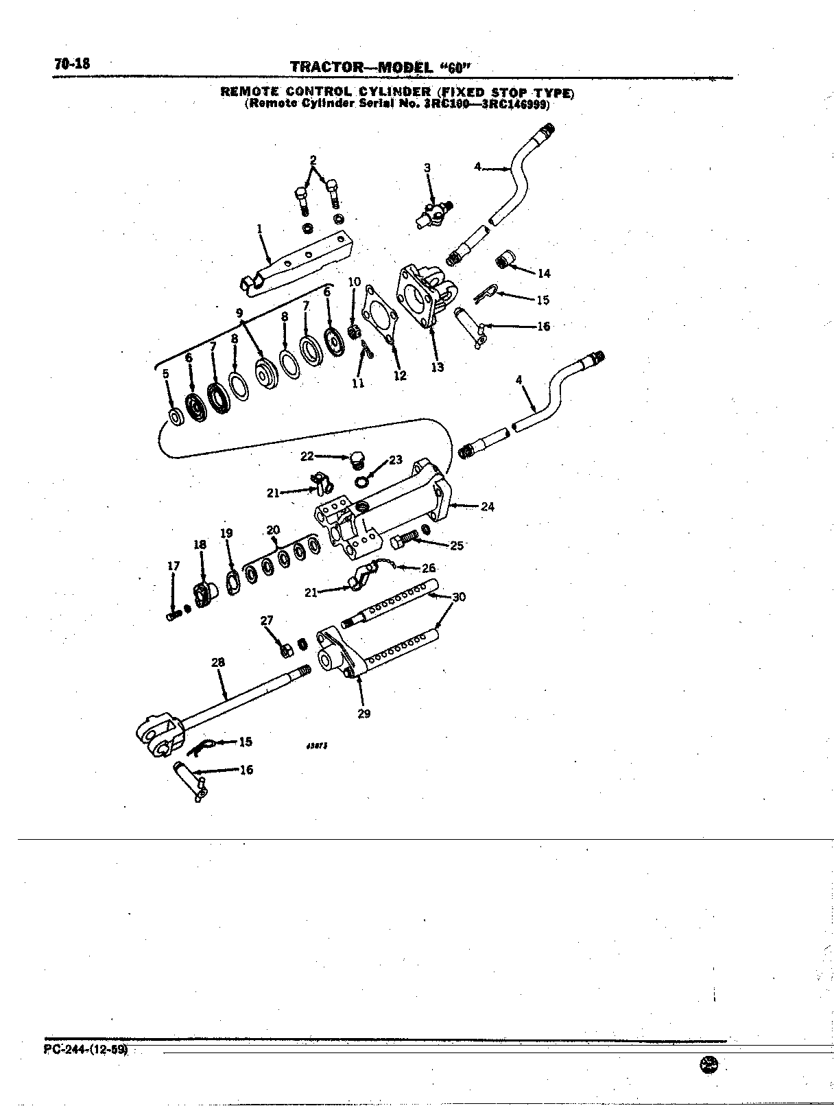 Section 70-Hydraulic Mechanism (Continued)