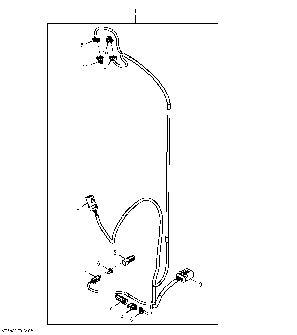Cooling Package Wiring Harness and Connectors ( - 267649)