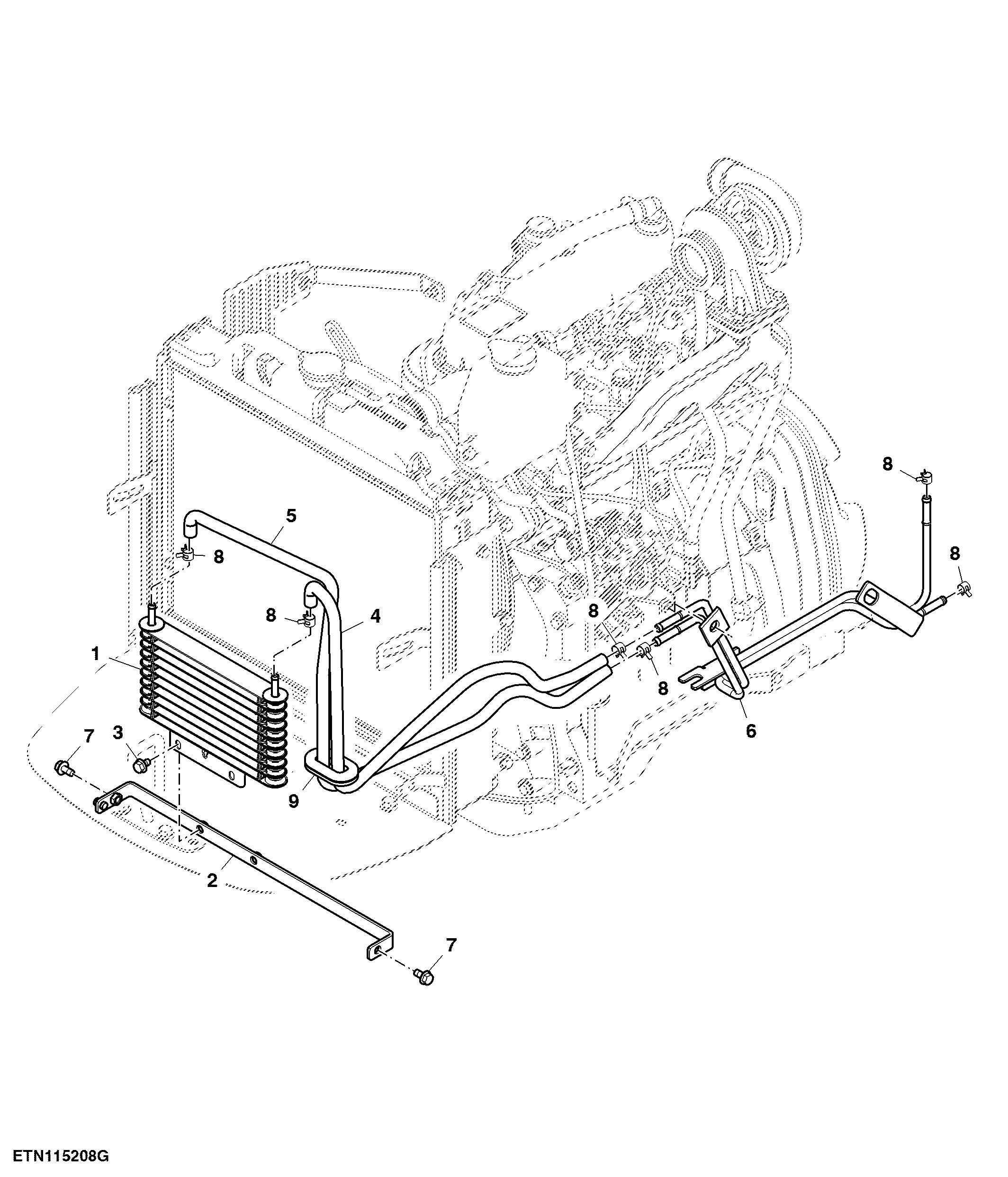 Fuel Cooler, Inline, W/ Side Exhaust, SyncShuttle™
