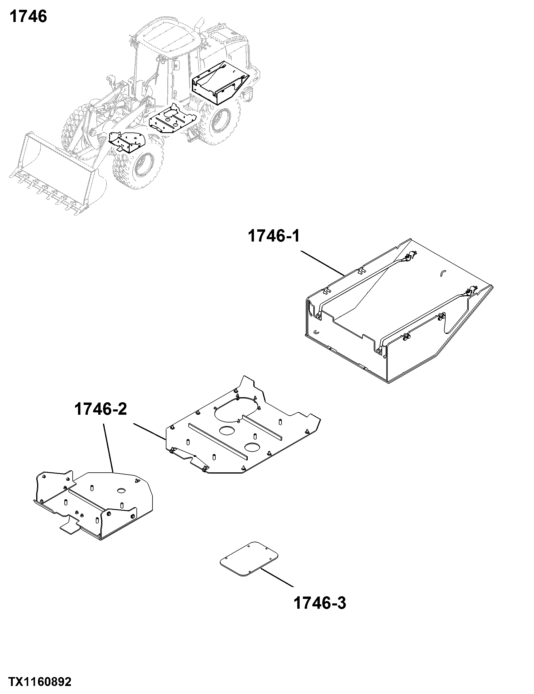 1746 Frame bottom guards (if special)