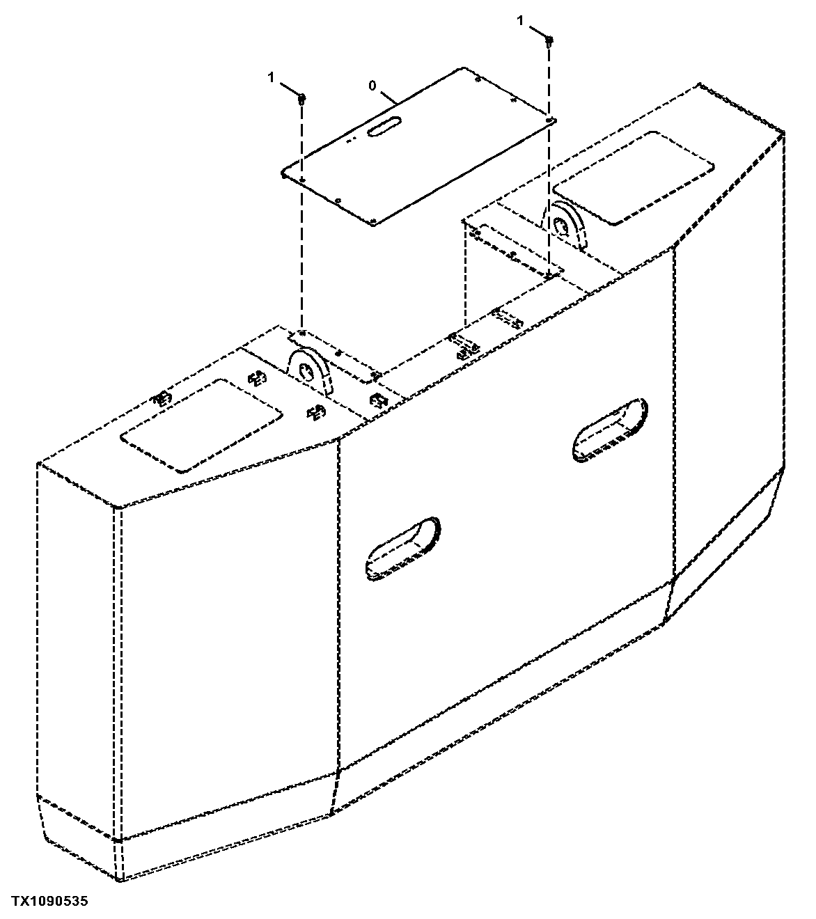 Counterweight Cover (Without Removal Device)