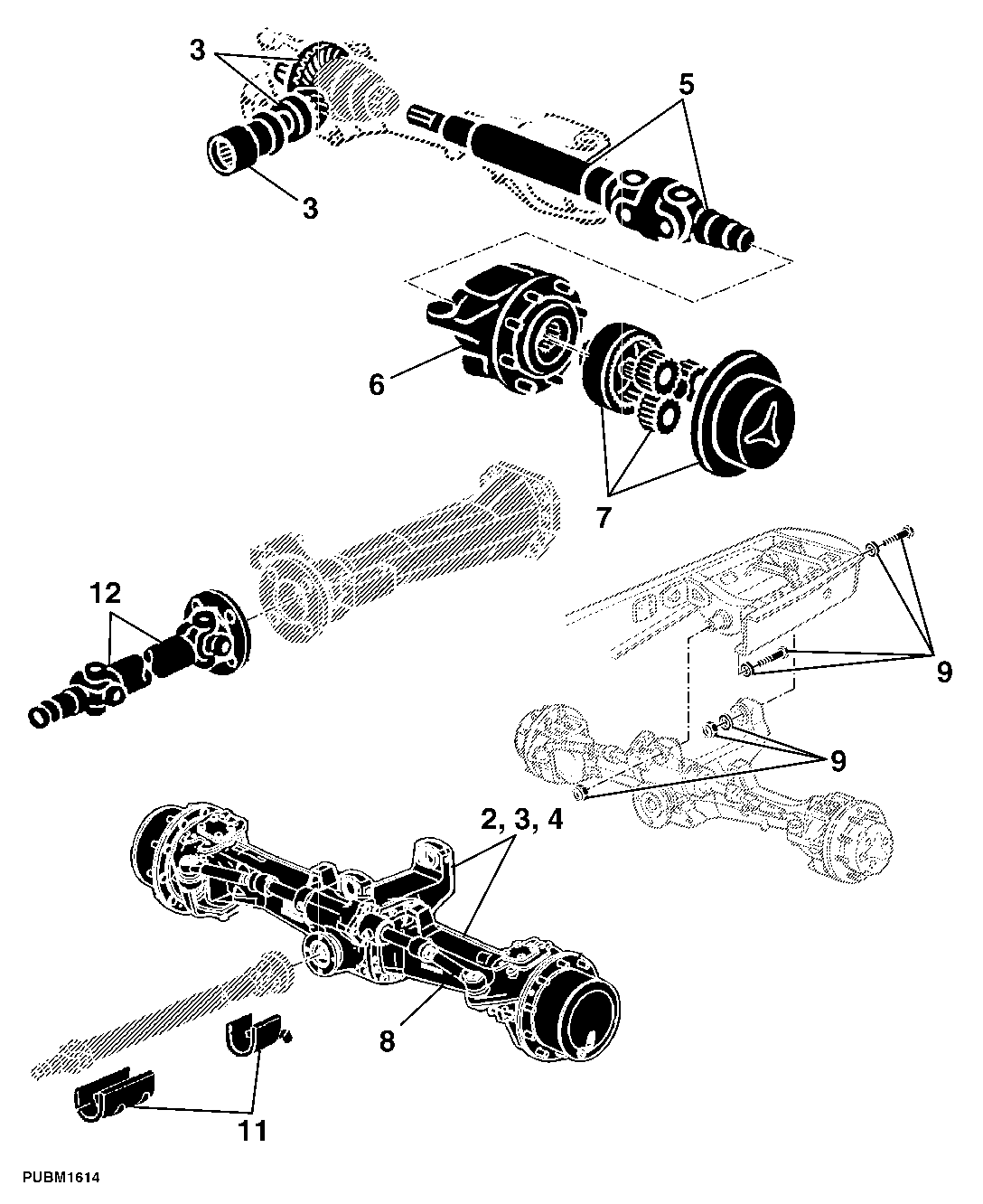 80 FRAME, FRONT AXLES, SHEETS, MISCELLANEOUS
