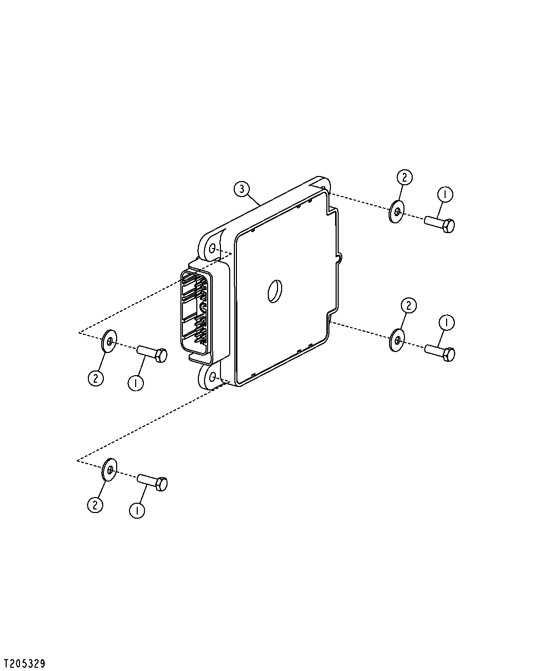 Engine Control Unit (ECU) (Engine 6081HT006)