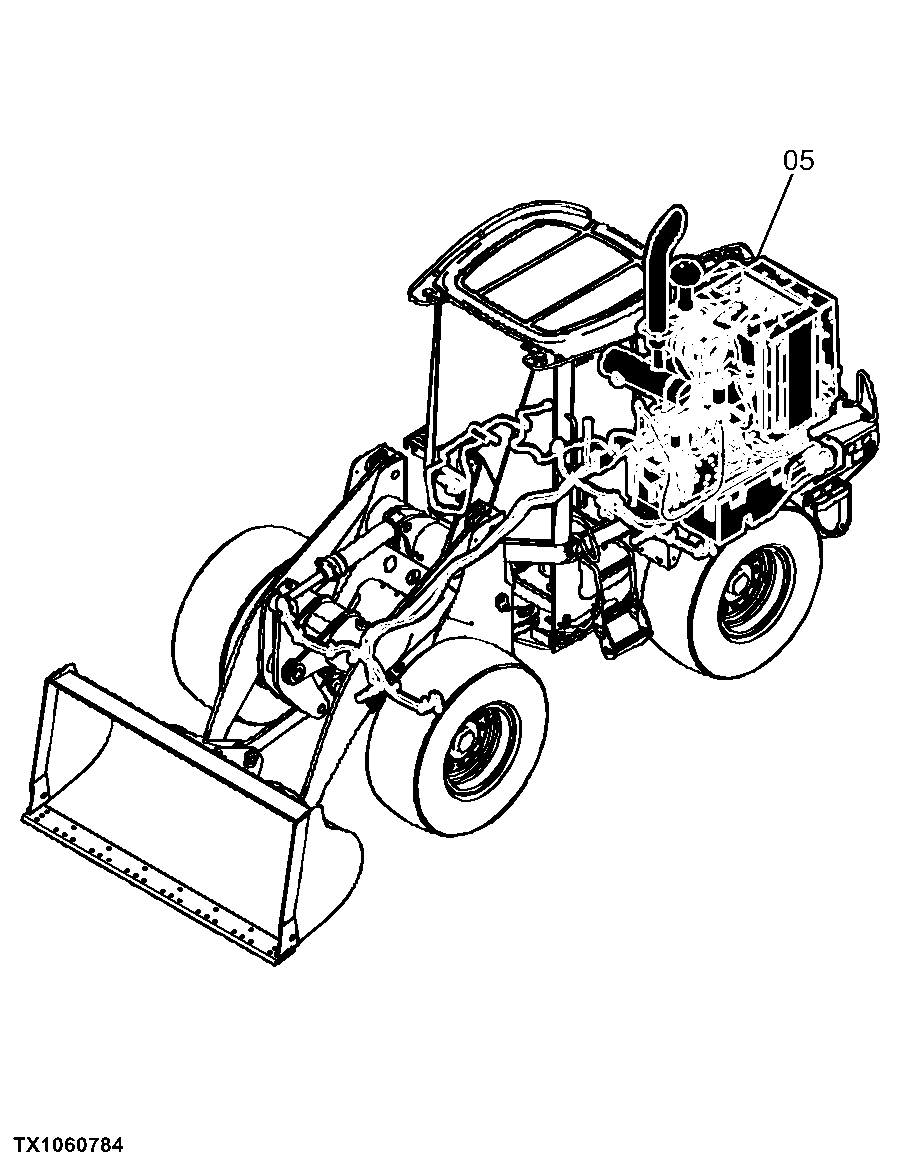 444K Loader (S.N. -642100)(Engine 4045HDW54)