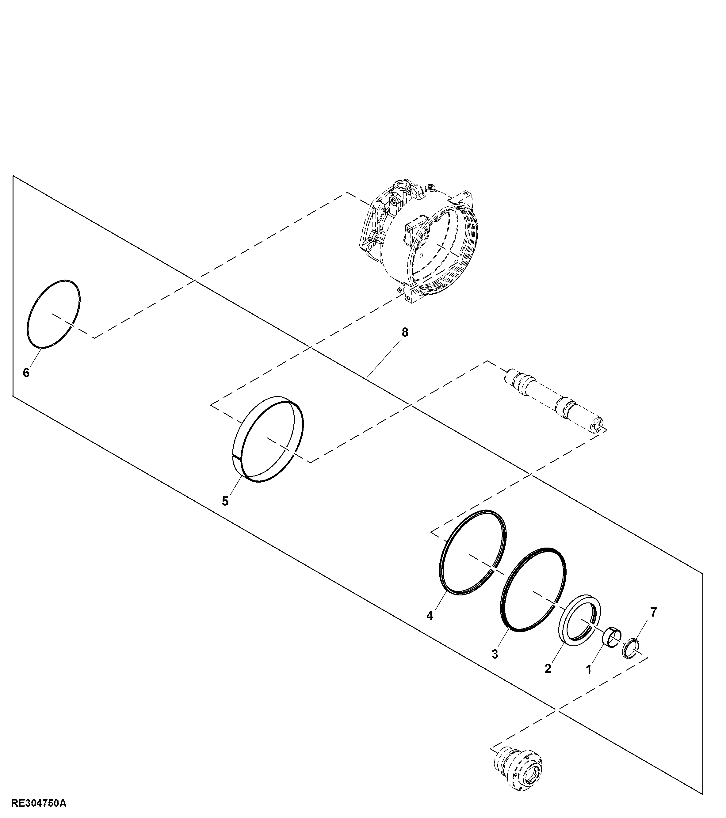 Seal Kit, Variable Speed Fan Drive ( - 047832)