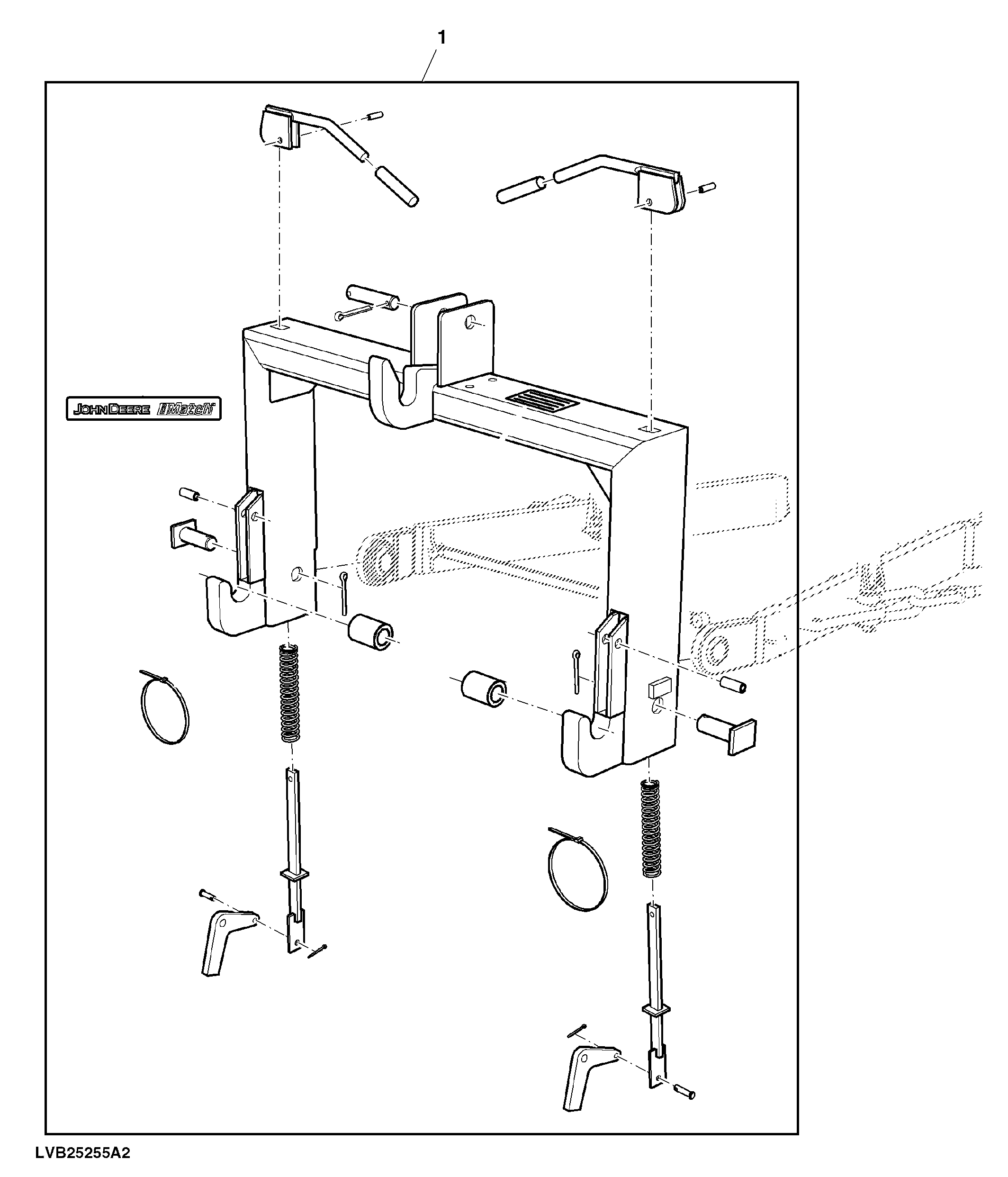 Attachment, Quick Coupler Hitch, Category I