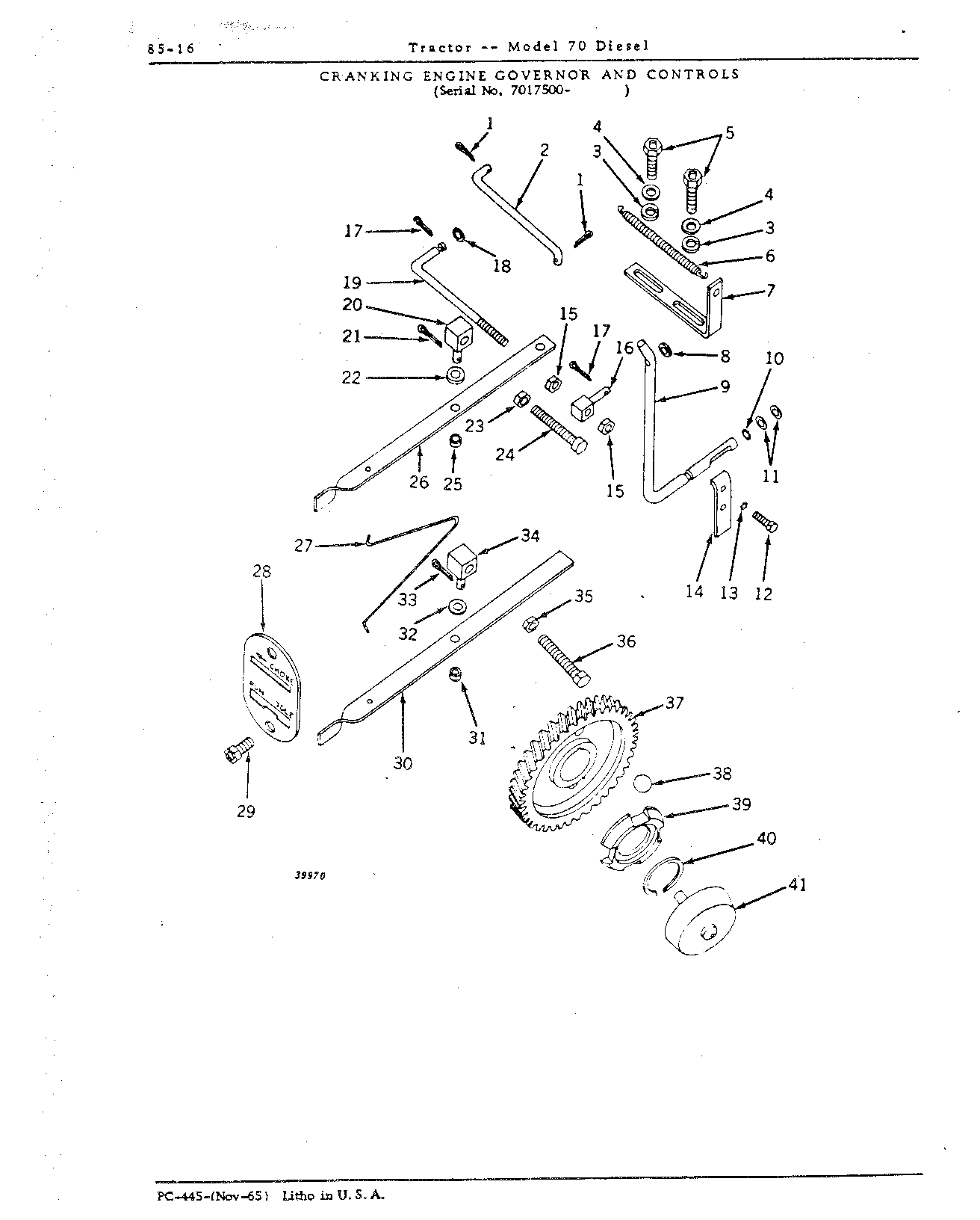 Section 85 - Cranking Engine (Continued)