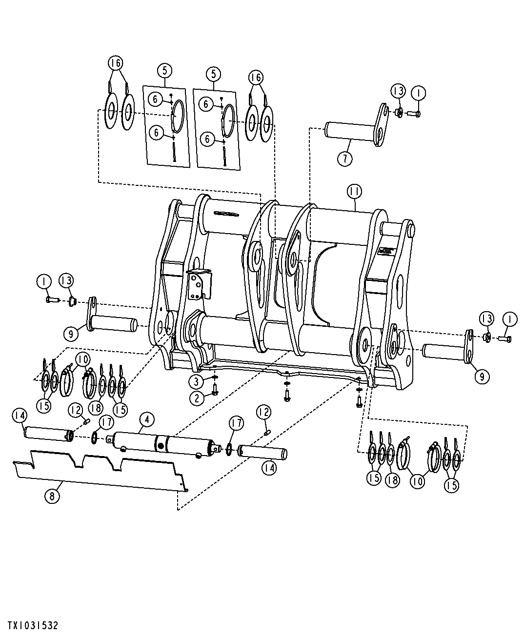Hi-Vis Coupler (Z-Bar) (NeverGrease™) (618134 - )