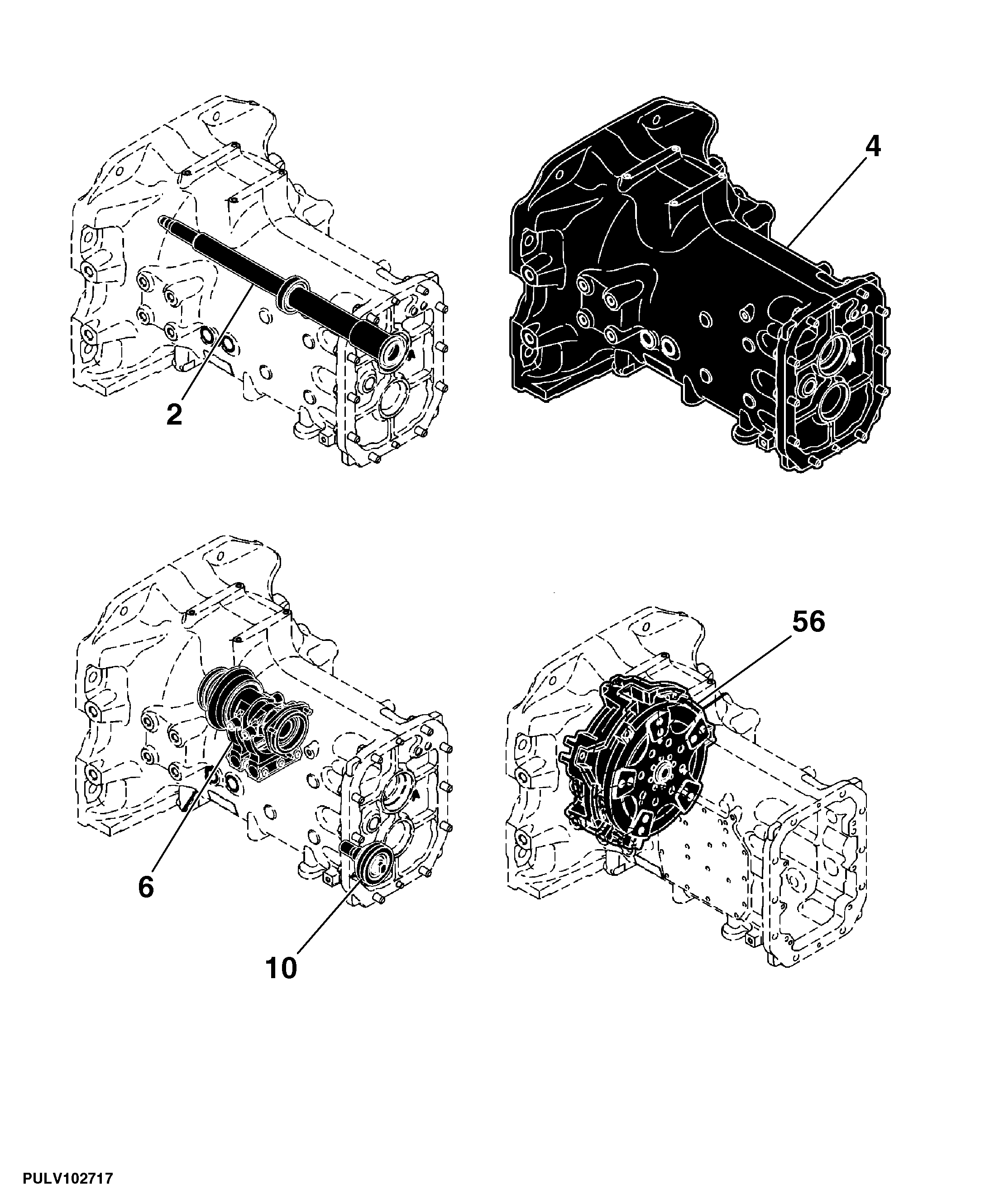 500 Syncshuttle™ Transmission (TSS) Tractor