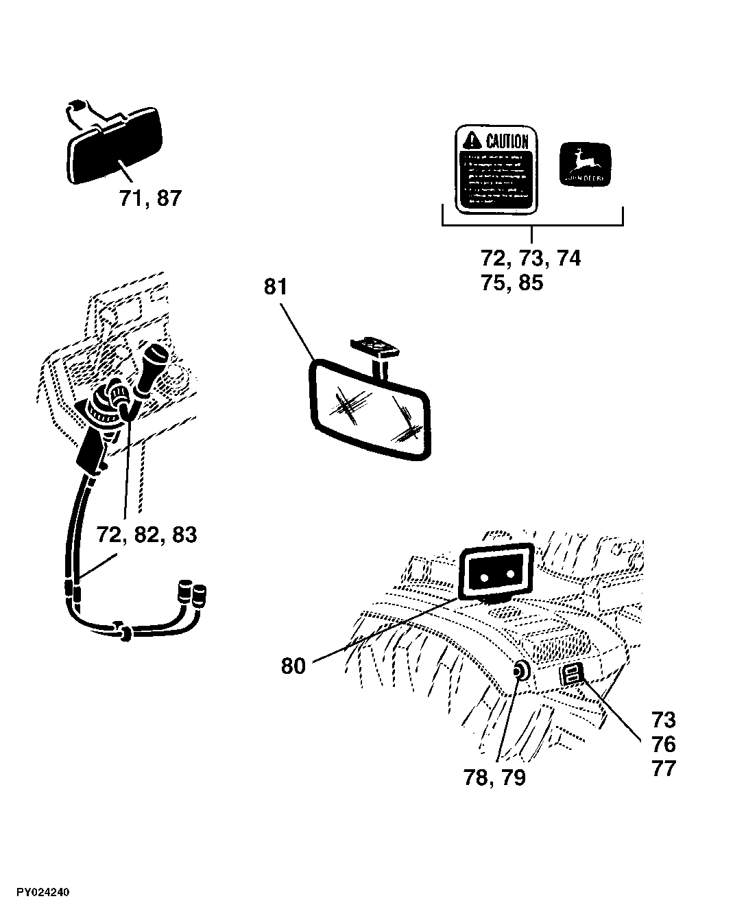 92 OPERATORS STATION, CONTROLS, ACCESSORIES