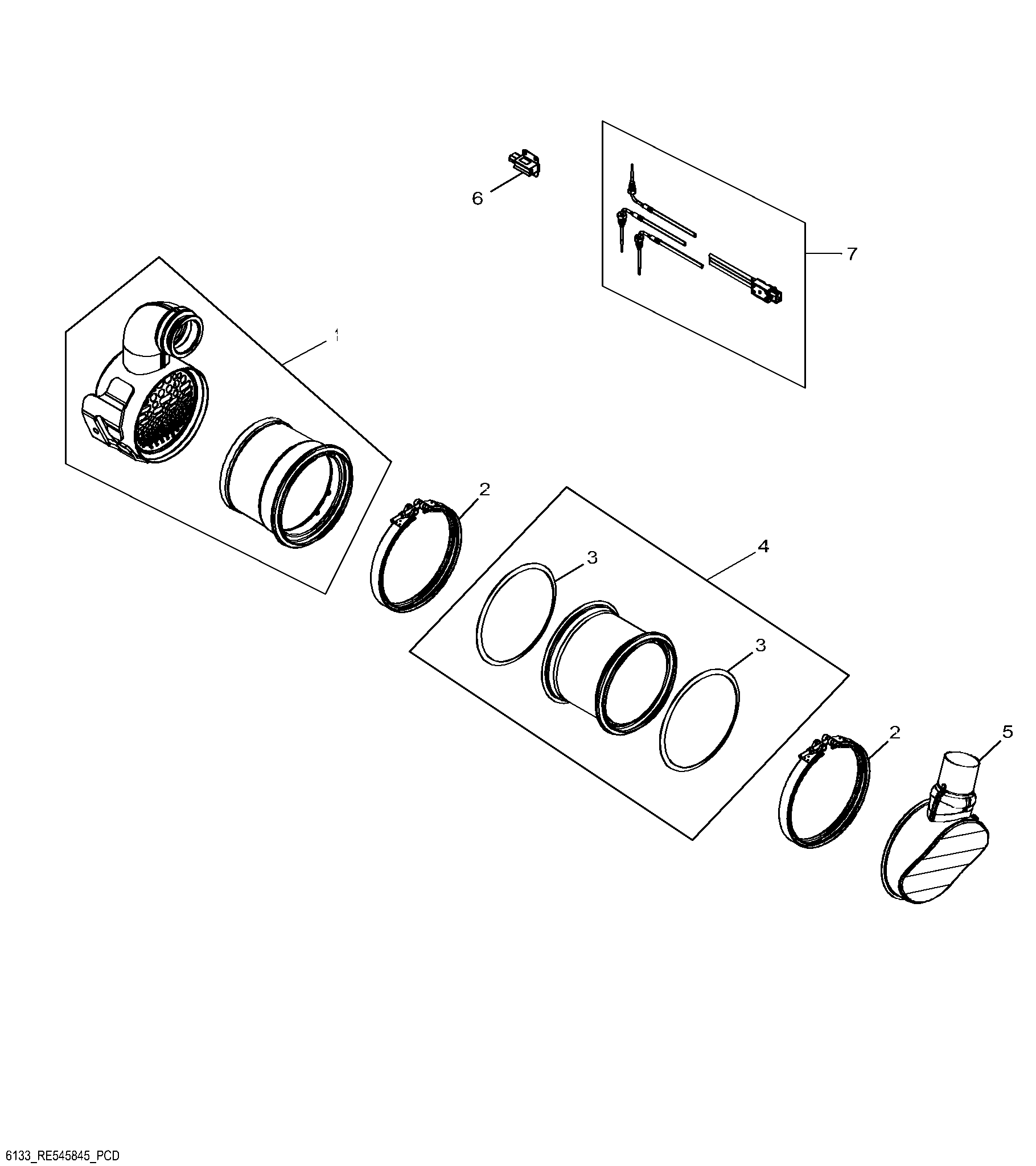 6133 Exhaust Filter / Diesel Particulate Filter