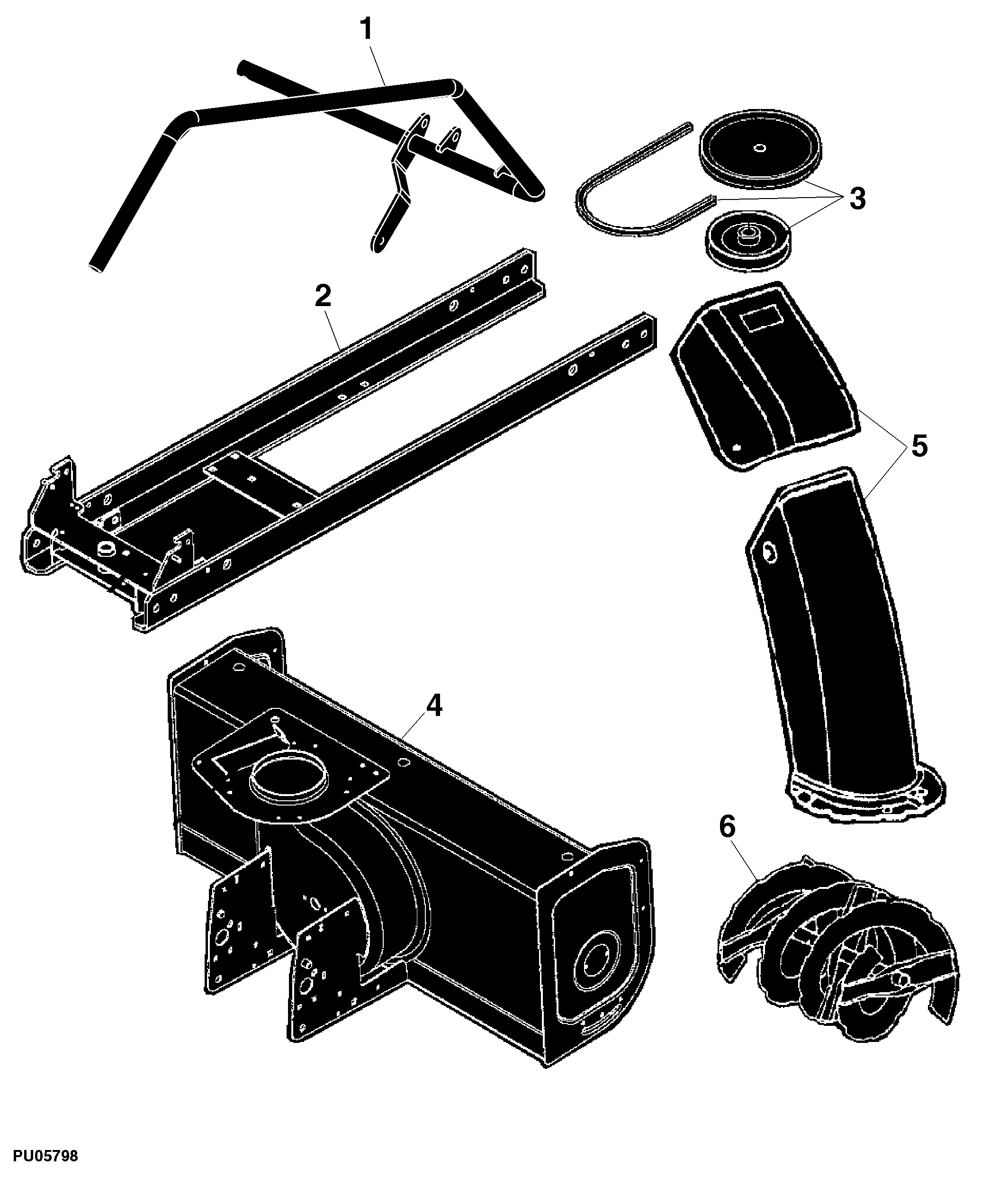88 Snowblower, 44 Inch (1M044SBH++M, 1M044SBC++M, 1M044SBN++M)