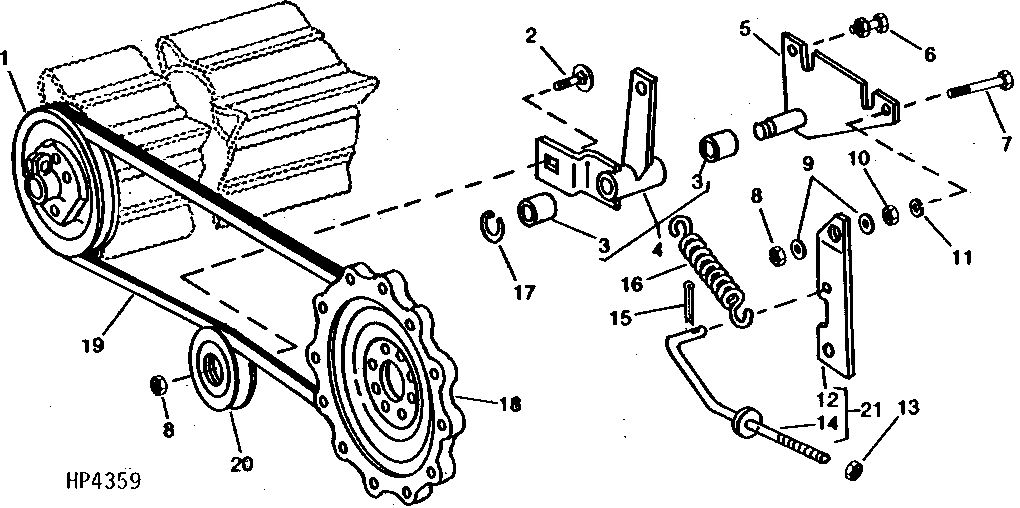 Beater Drive for Grain and Rice, Dual Range Cylinder Drive, 150% Beater Speed (556301 - )