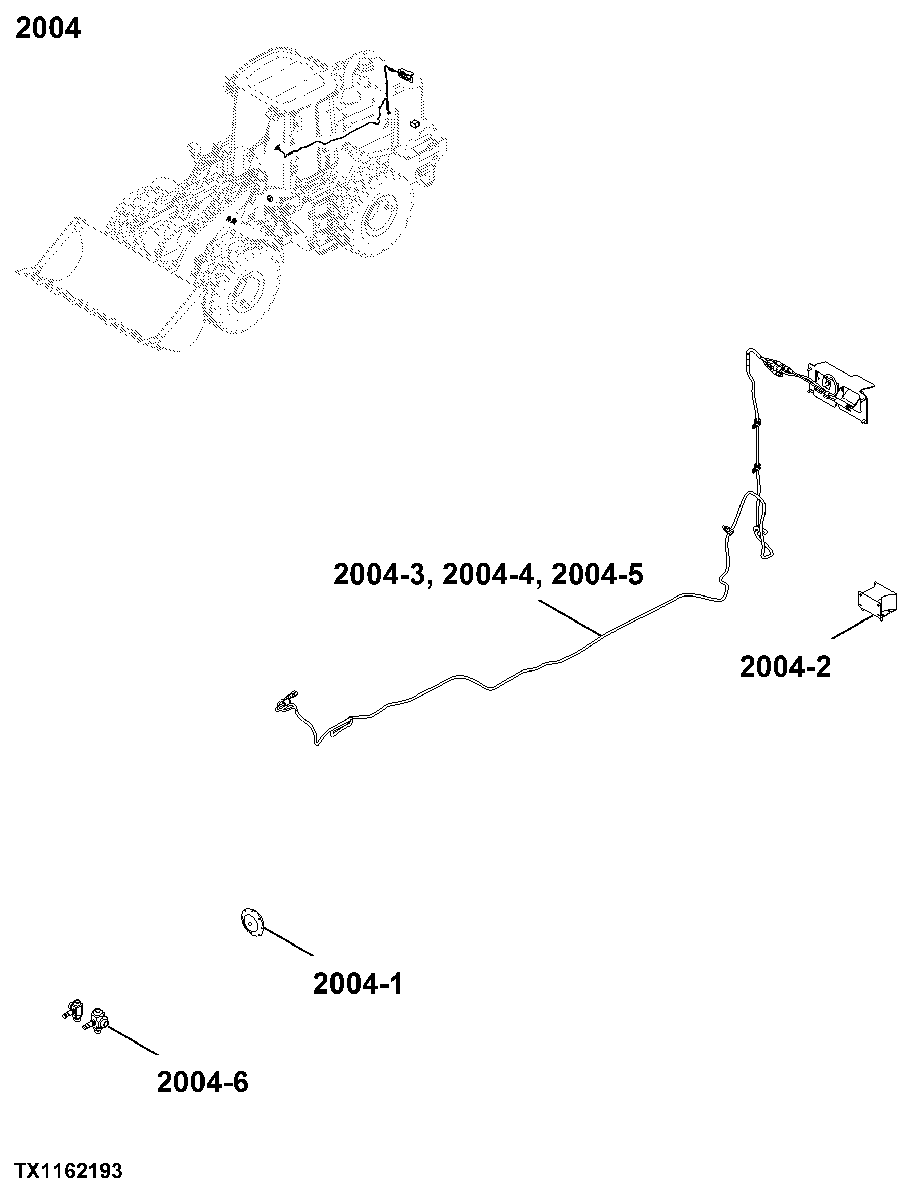 2004 Warning Devices Including Horn & Reverse Alarm