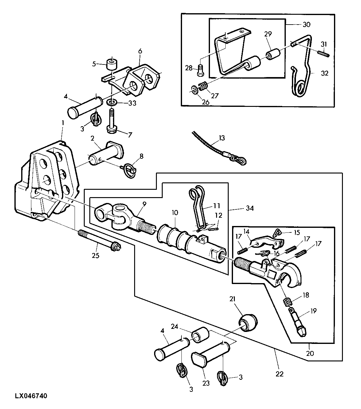 THREE POINT HITCH CENTER (WITH INCREASED LIFTING CAPACITY)