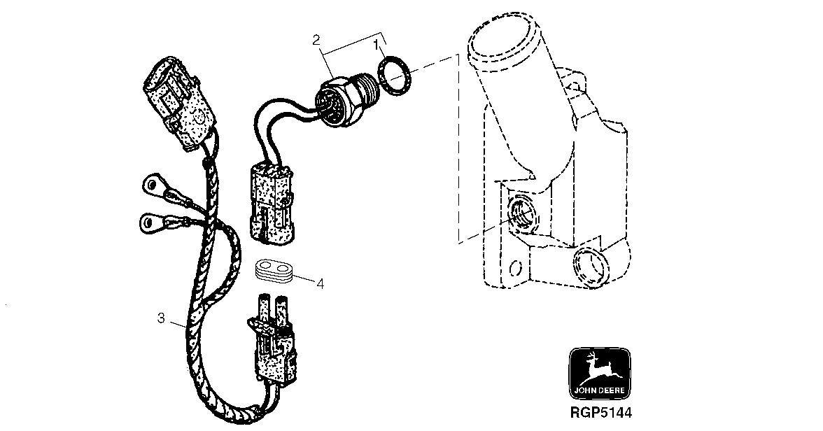 FUEL INJECTION PUMP WIRING HARNESS AND SWITCH (COLD START ADVANCE)