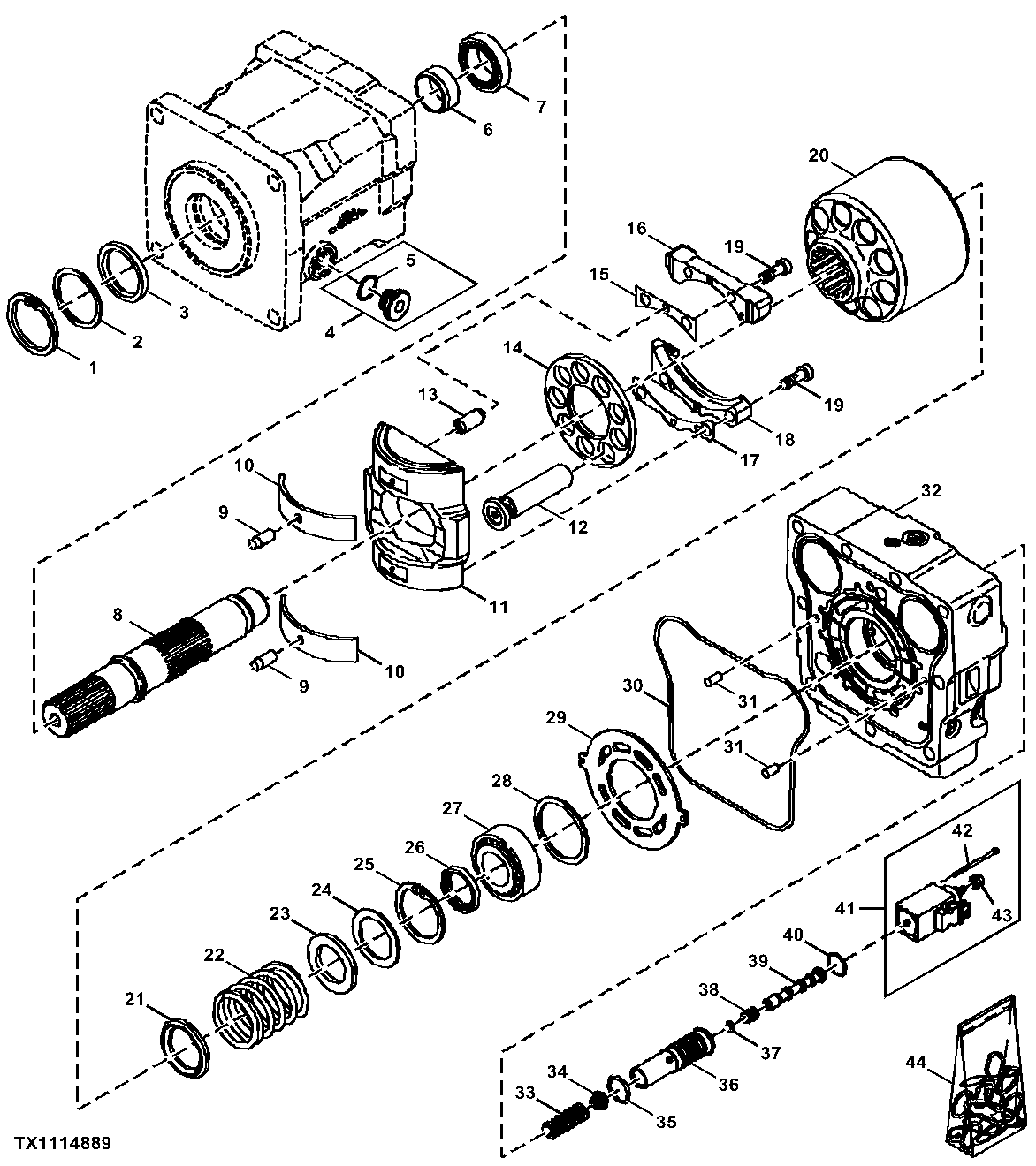 Hydrostatic Drive Motor Components (011610 - )