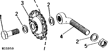 SHOE AND STRAW WALKER DRIVE TIGHTENER ( - 110800)