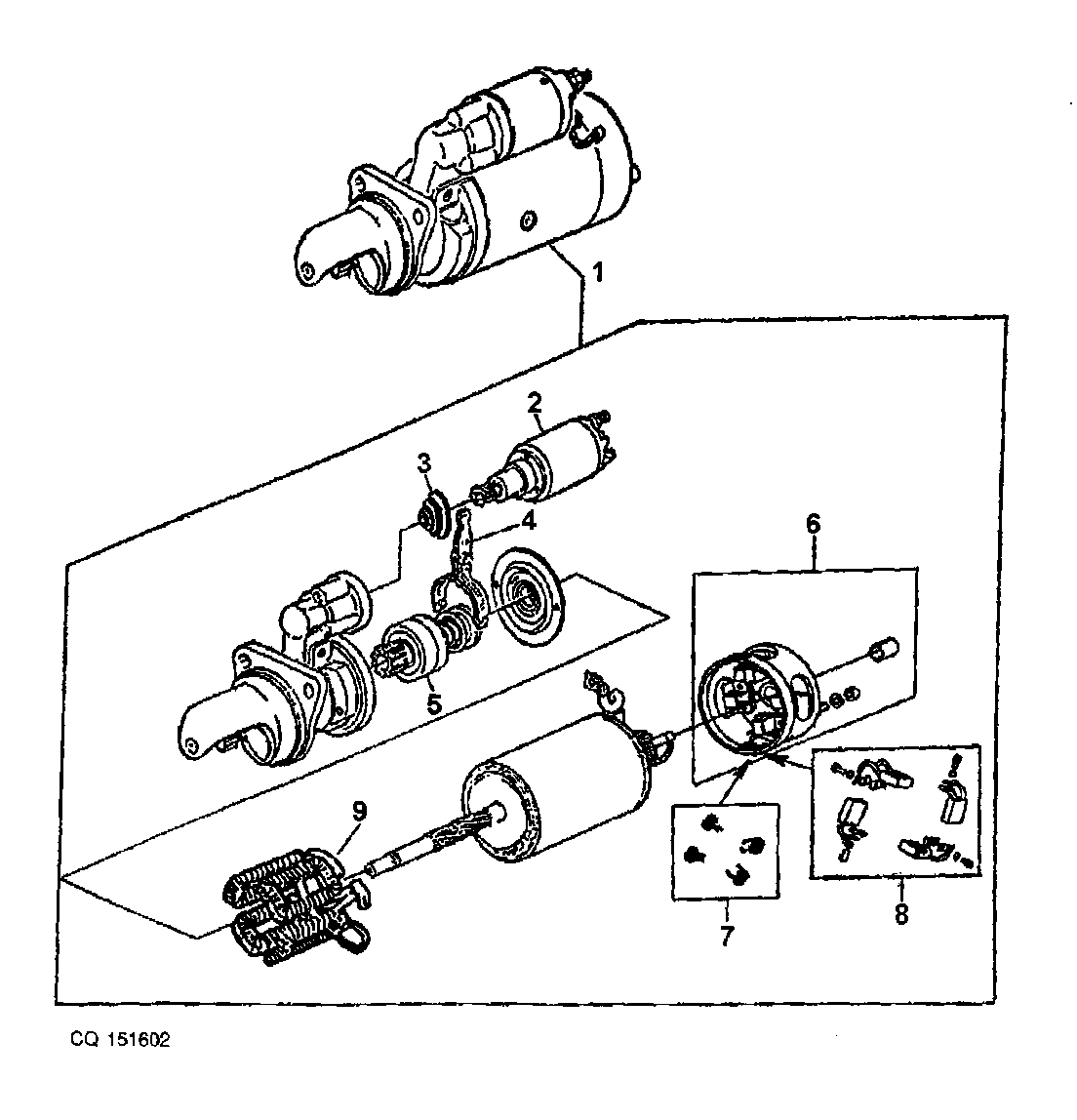 MOTOR DE PARTIDA E COMPONENTES LUCAS - SOMENTE ARGENTINA