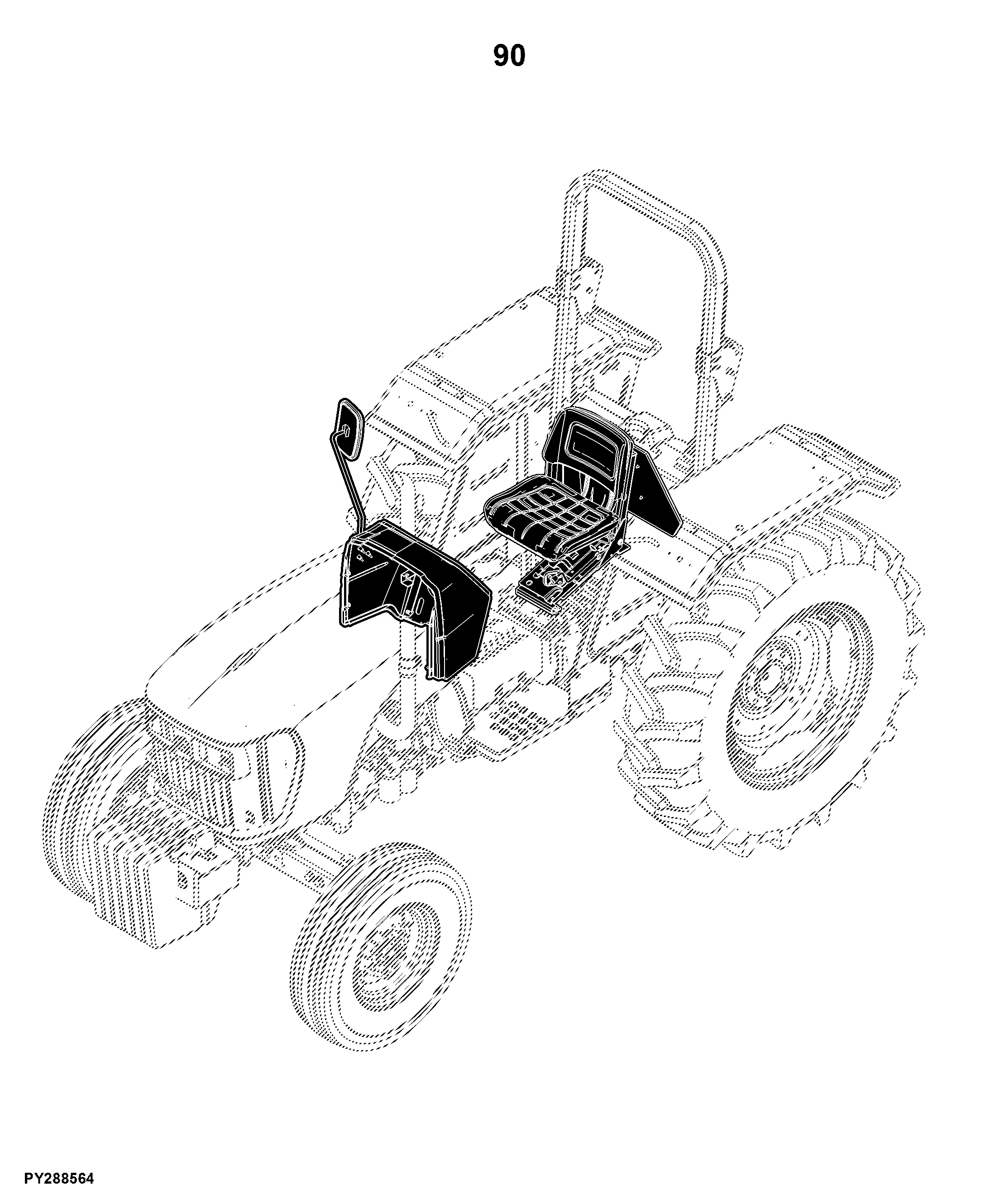 5036D Tractor (TREM IIIA Engine)(India and Asia Edition)
