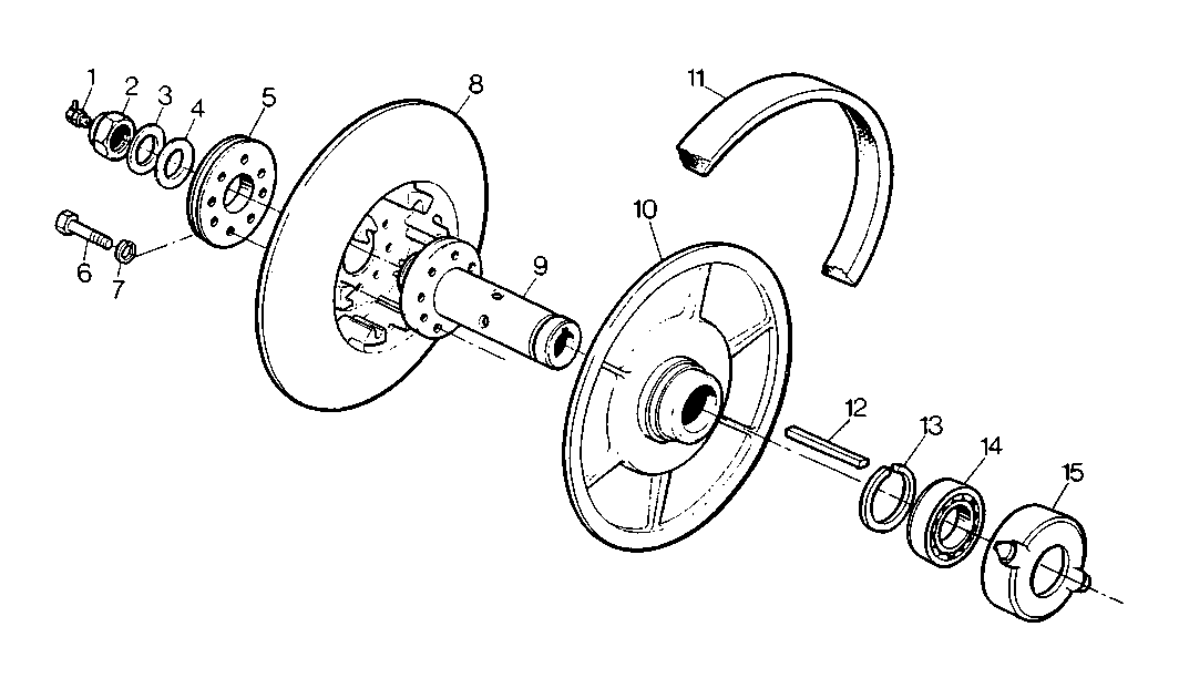 MECHANICAL CYLINDER VARIATOR - BEATER PULLEY