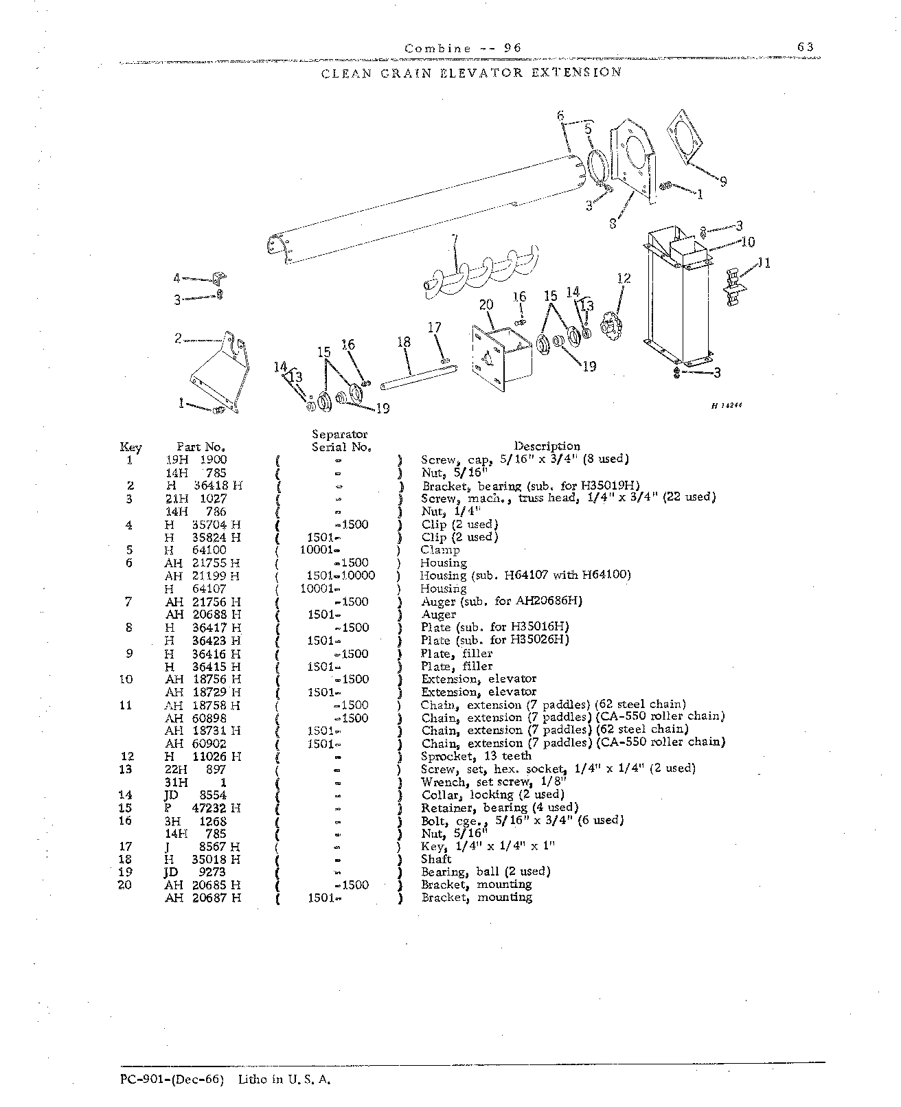 Elevators and Augers