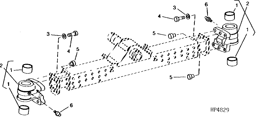 ADJUSTABLE REAR AXLE SPINDLE HOUSING (SIDEHILL)