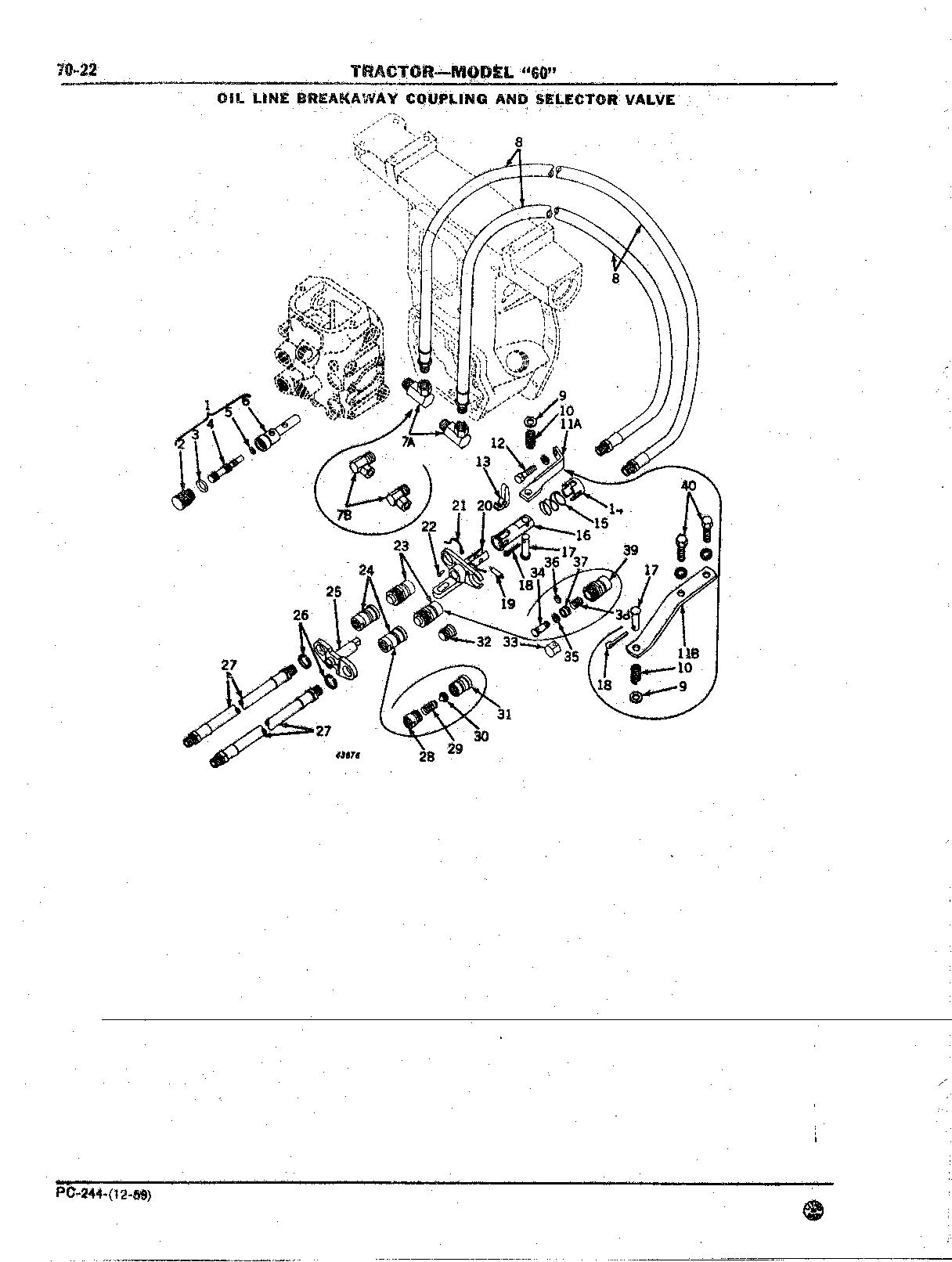 Section 70-Hydraulic Mechanism (Continued)
