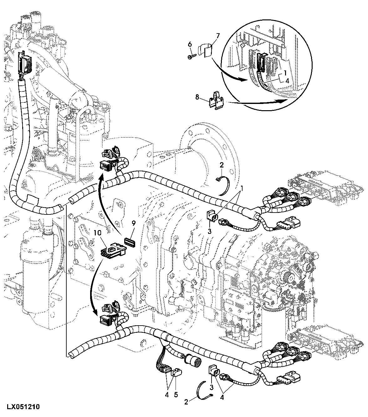 WIRING HARNESS, ELECTRONIC POWER MODULE (PC5)