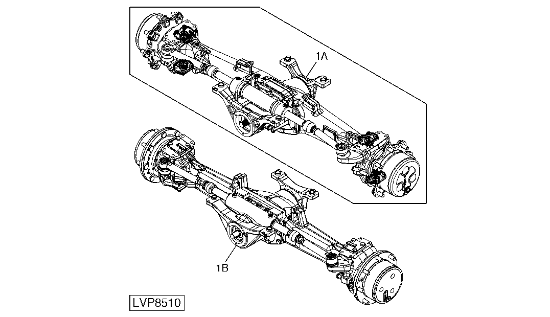 MFWD Front Axle, DANA