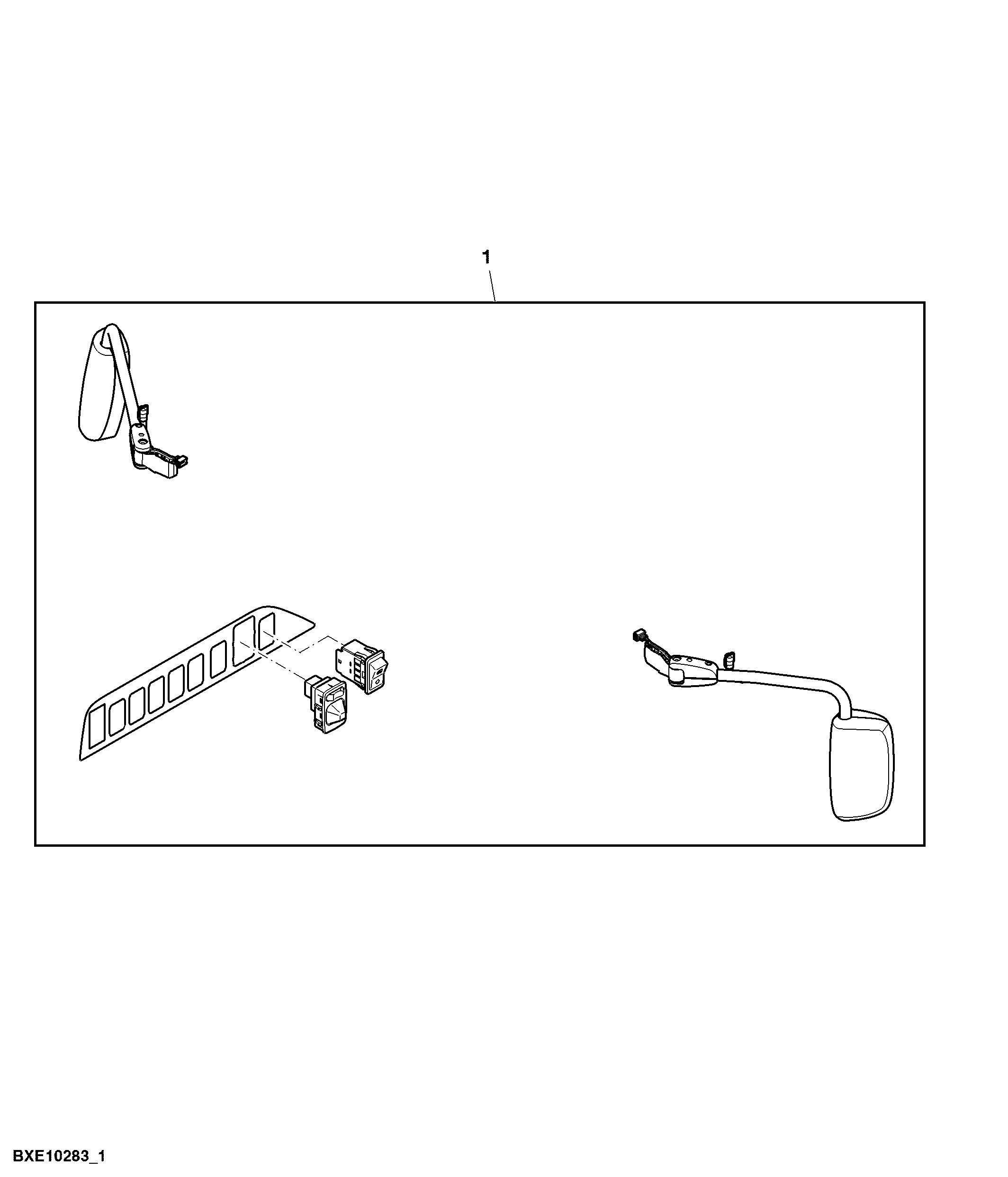 Attachment, Power Adjust Heated Rear View Mirrors (088361 - )