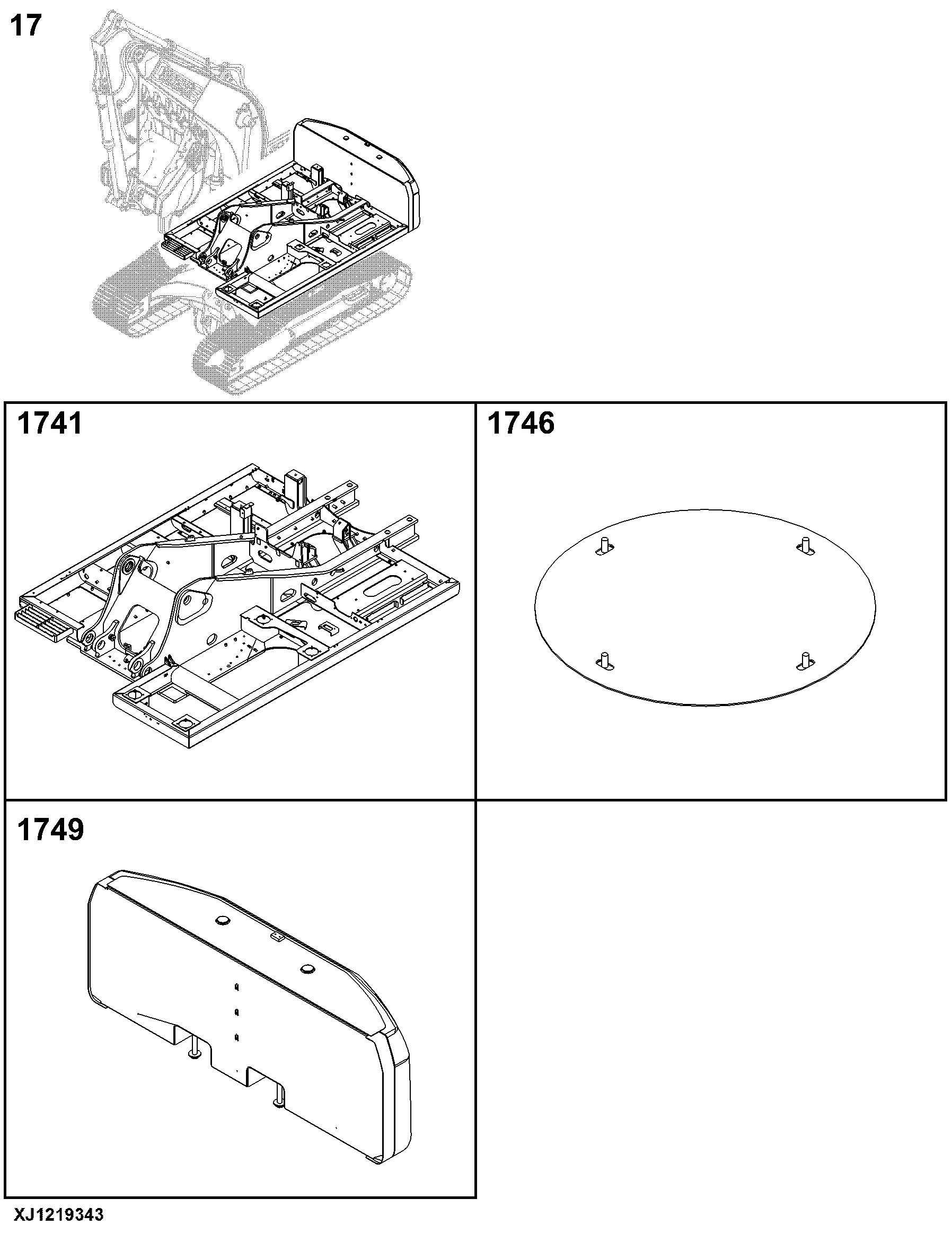 17 Frame Chassis or Supporting Structure E210