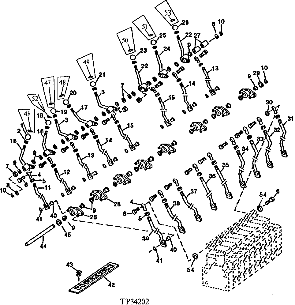 Front Console Controls With Offset Levers Without Scarifier ( - 529197)