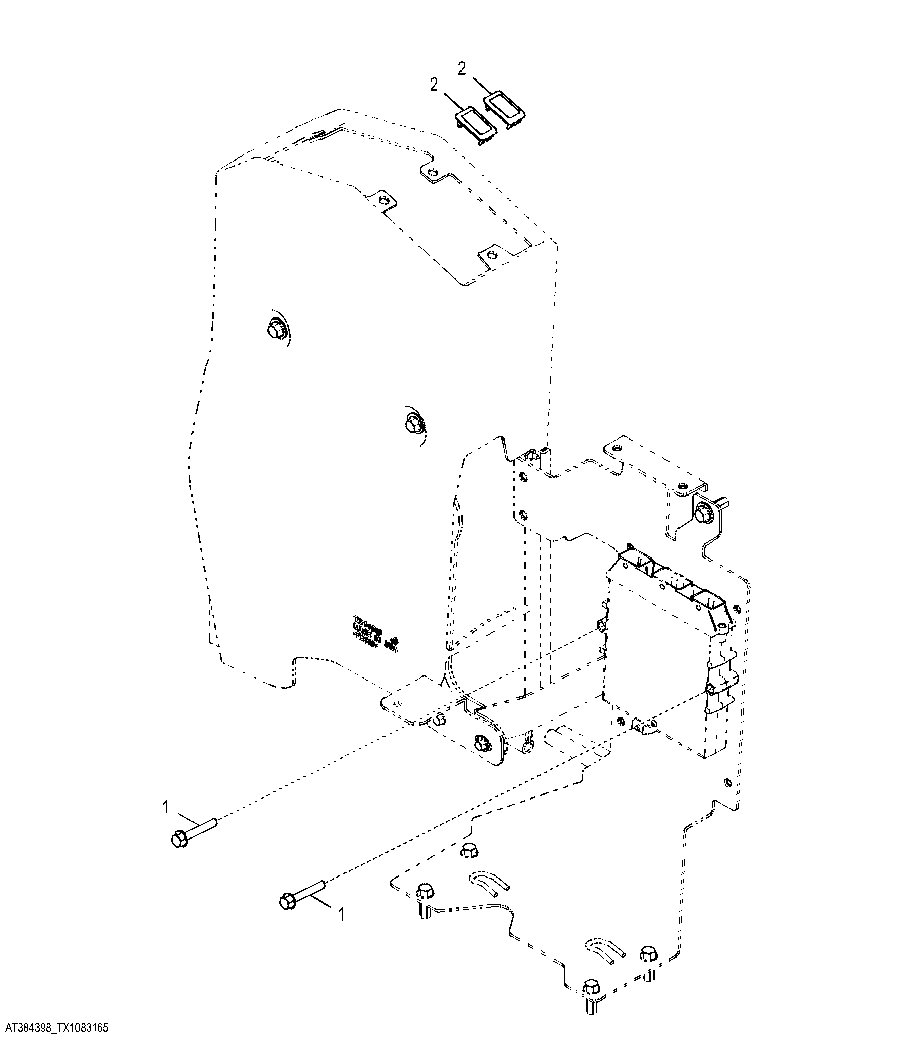 Flex Load Controller Mounting, 4 Wheel Drive (Grade Pro)