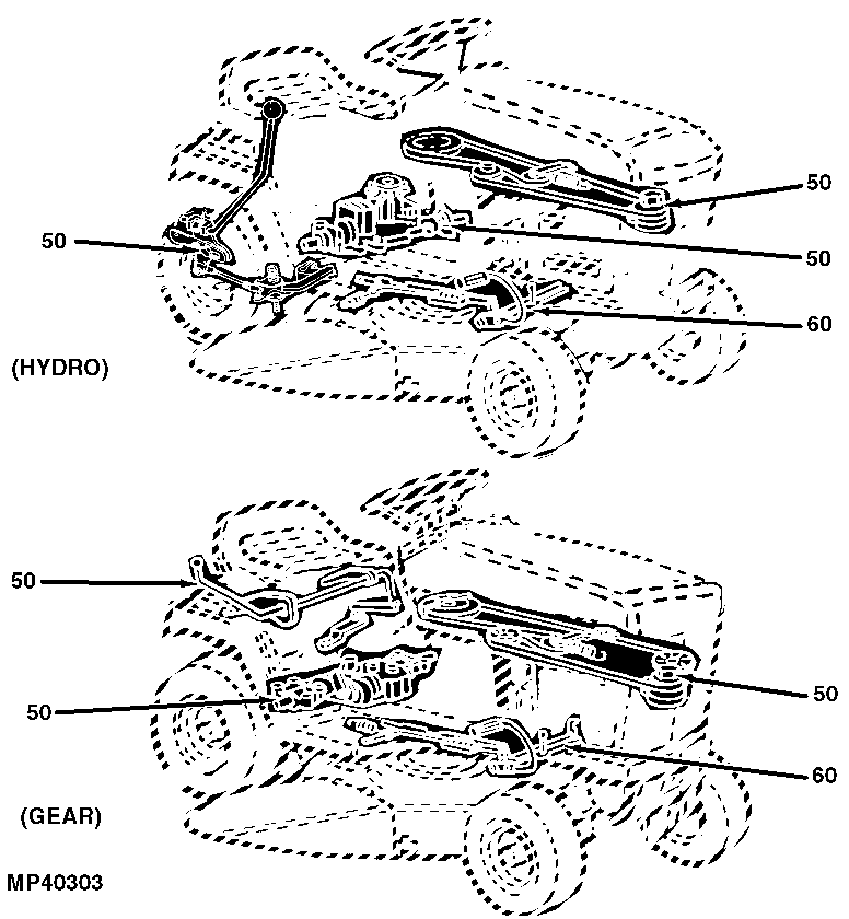 STX38 and STX46 (Black Mower Deck) Lawn Tractors