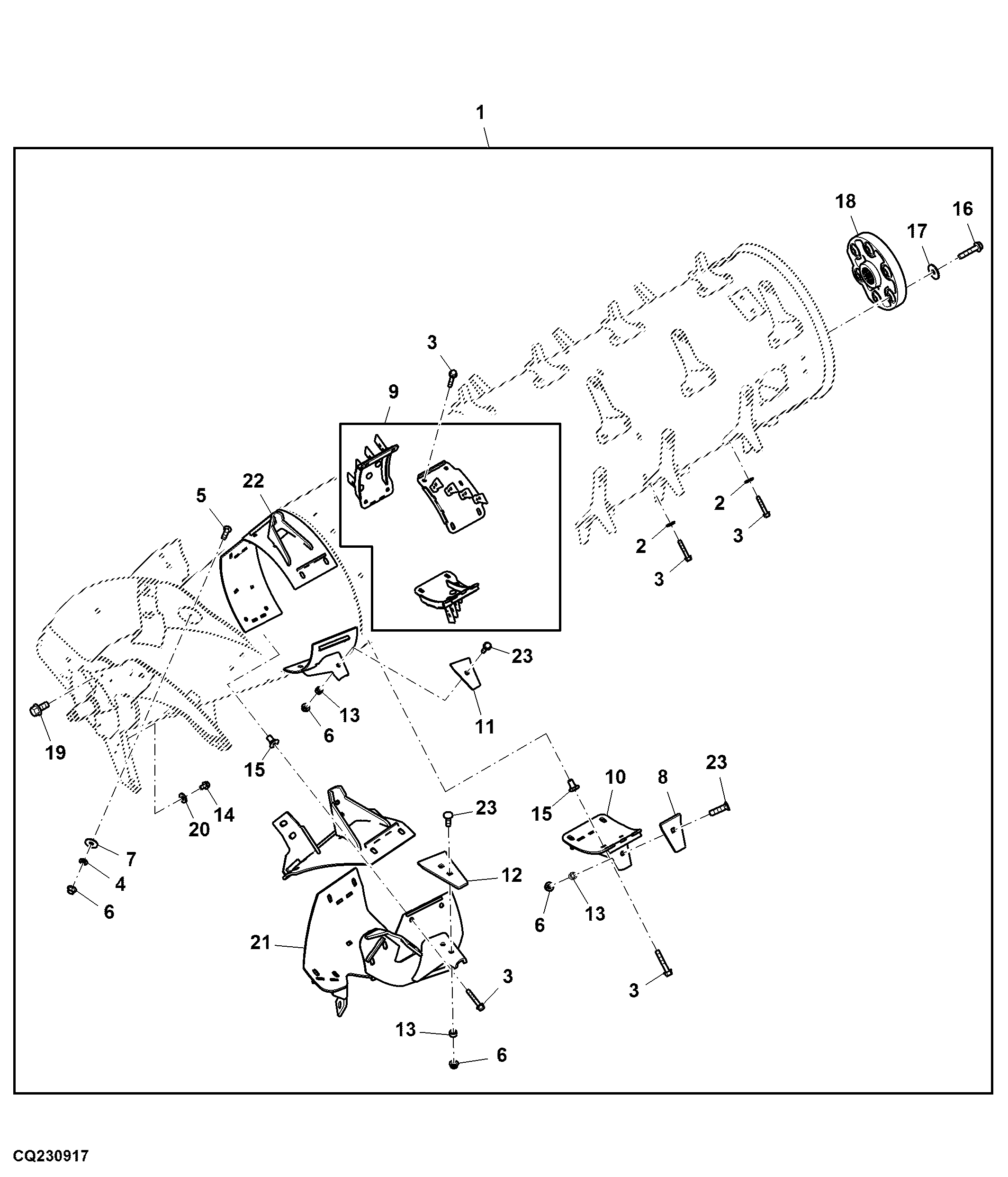 Separator, Wide Rotor, Rice Version (091752 - )