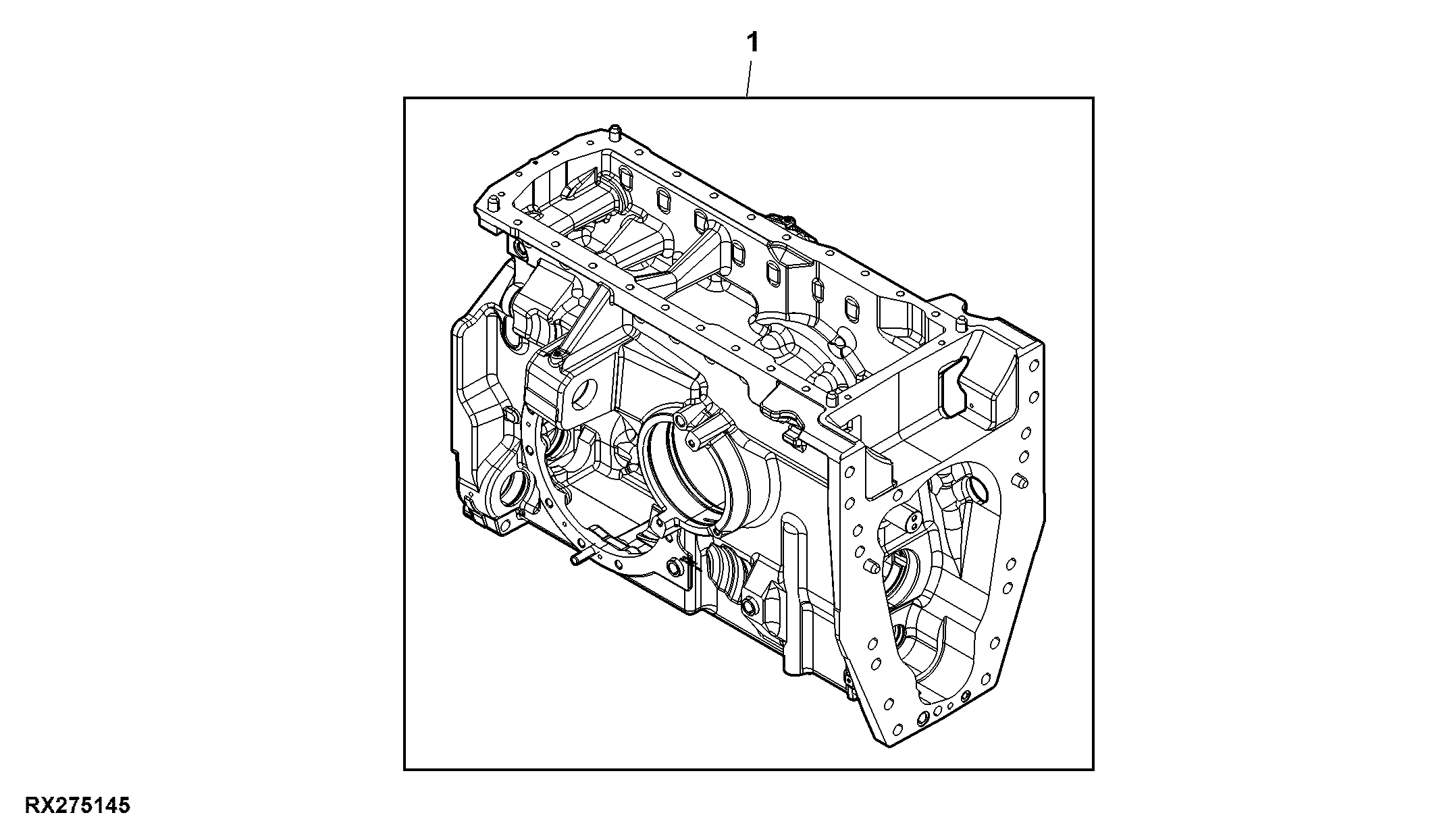 Case, Front Axle Center, ILS™, W/ Front PTO