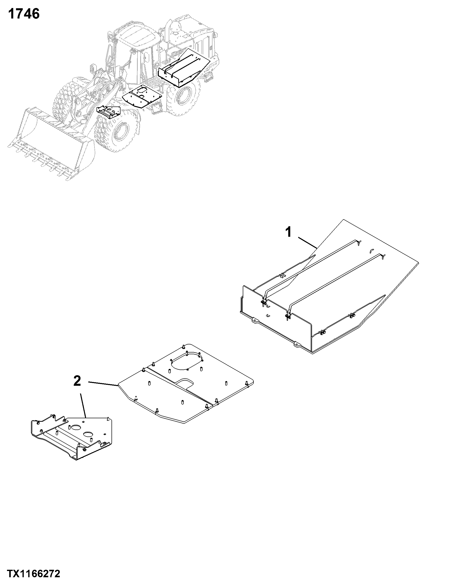 1746 Frame Bottom Guards