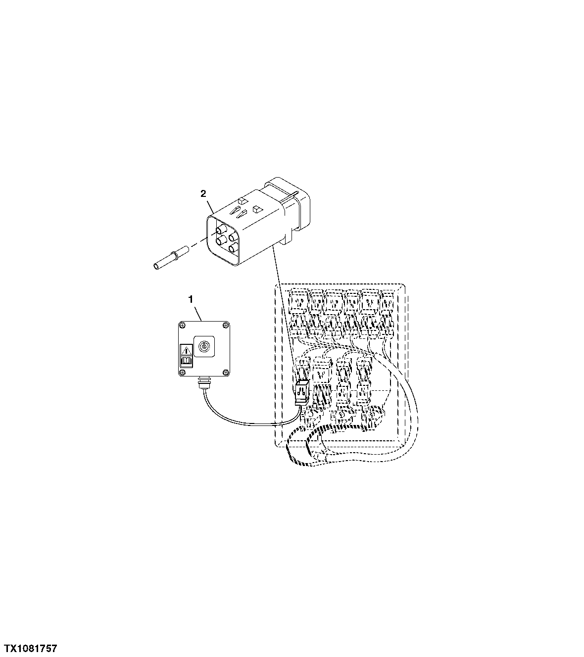 Key Switch Assembly W/ Cable