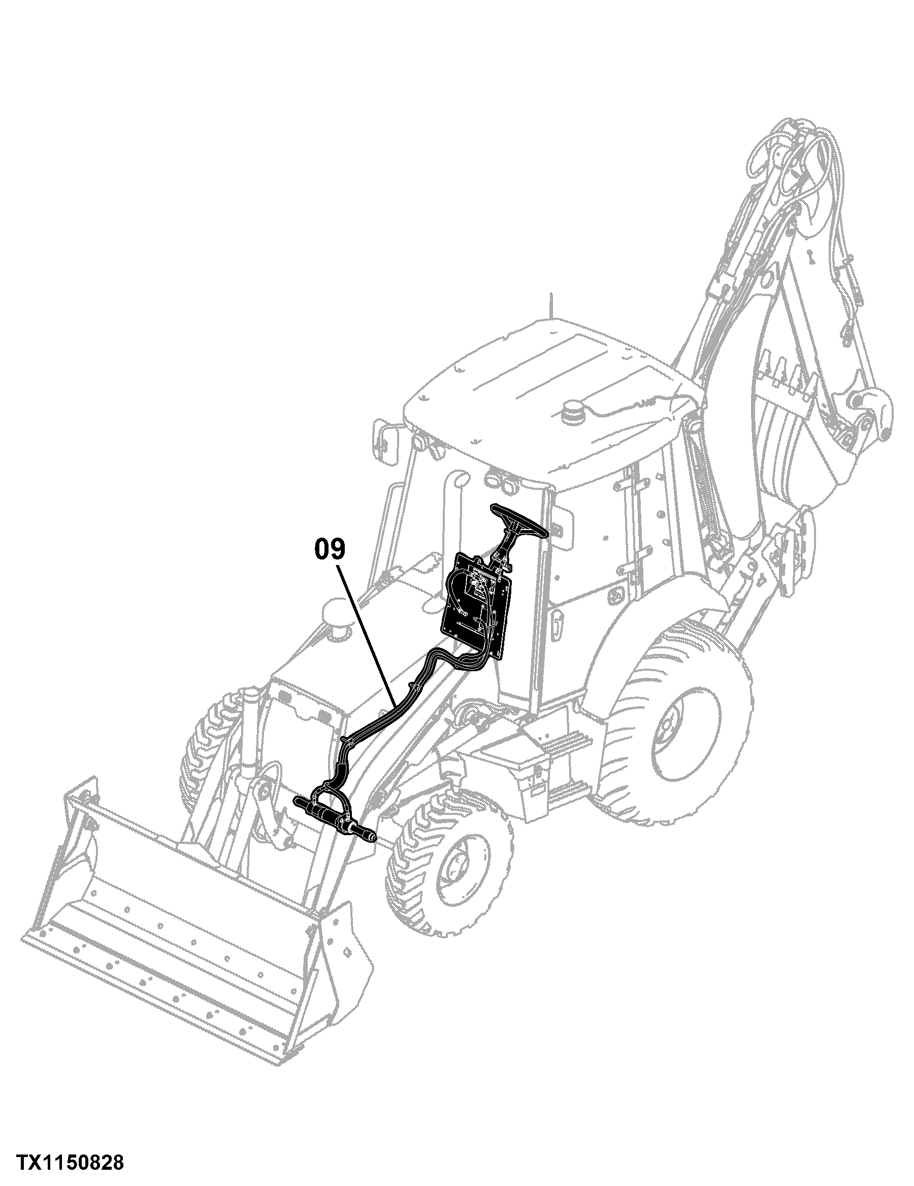 410K Backhoe Loader (Engine 4045HT063, 4045HT073)(PIN: 1T0410KX_ _E219607 - E277405)