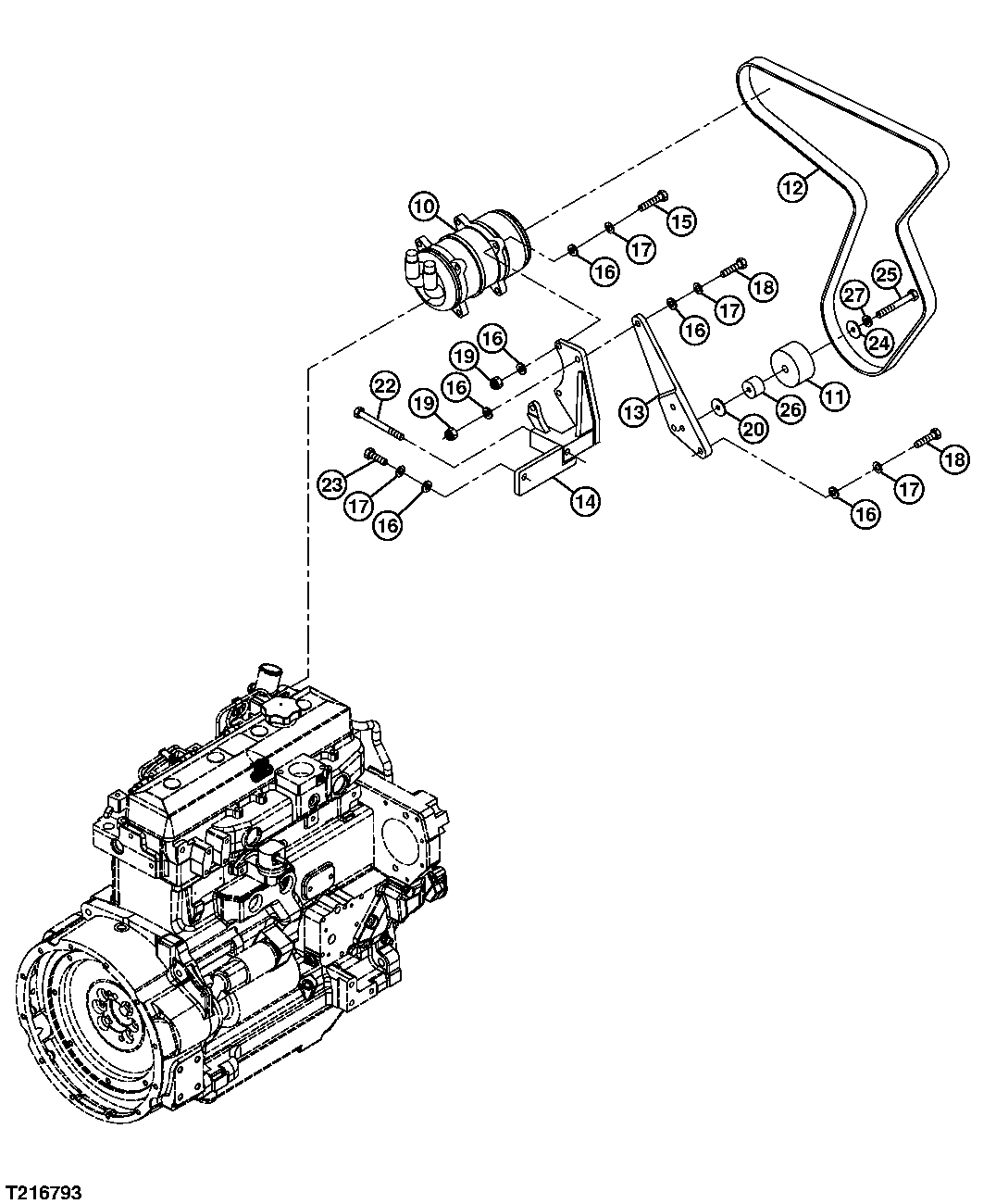 Air Conditioning Compressor (Complete Assembly)
