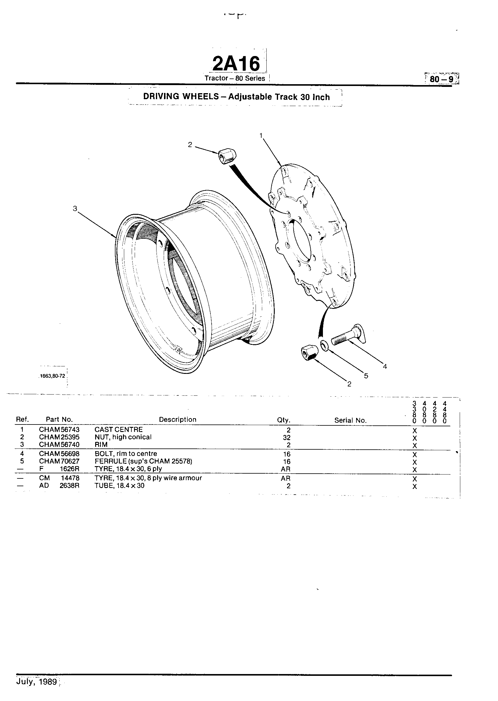 Wheels, Front Axle, Sheet Metal, Misc. Driving Wheels