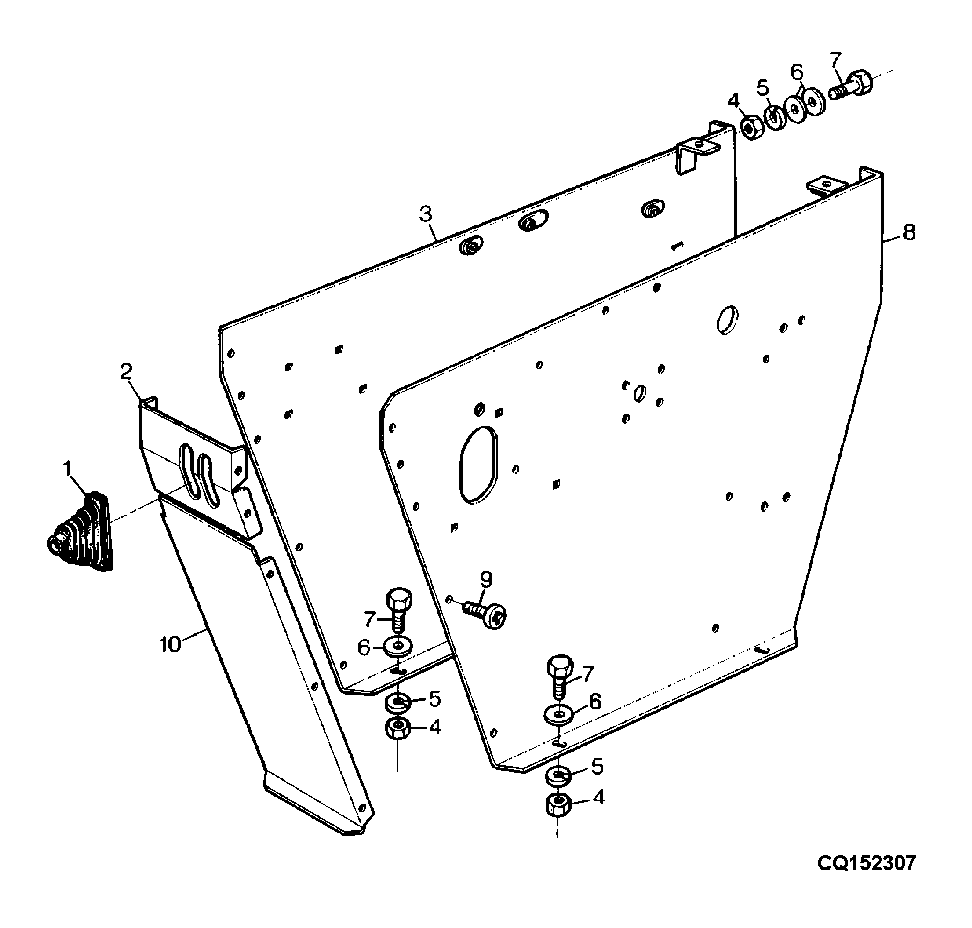 LATERAIS DO PAINEL DE INSTRUMENTOS (HYDRO/4)
