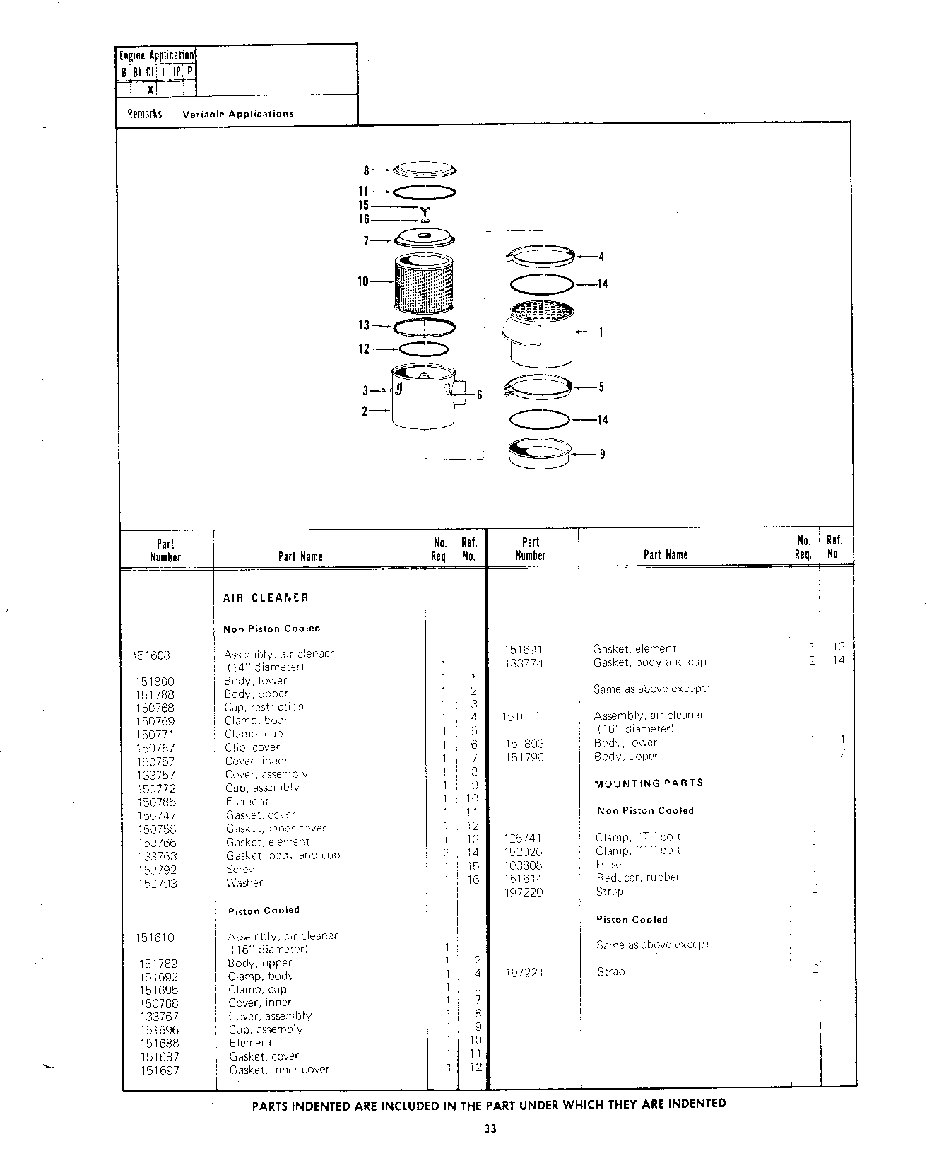 Section 20 - Cummins Engine Air Cleaner (Continued)